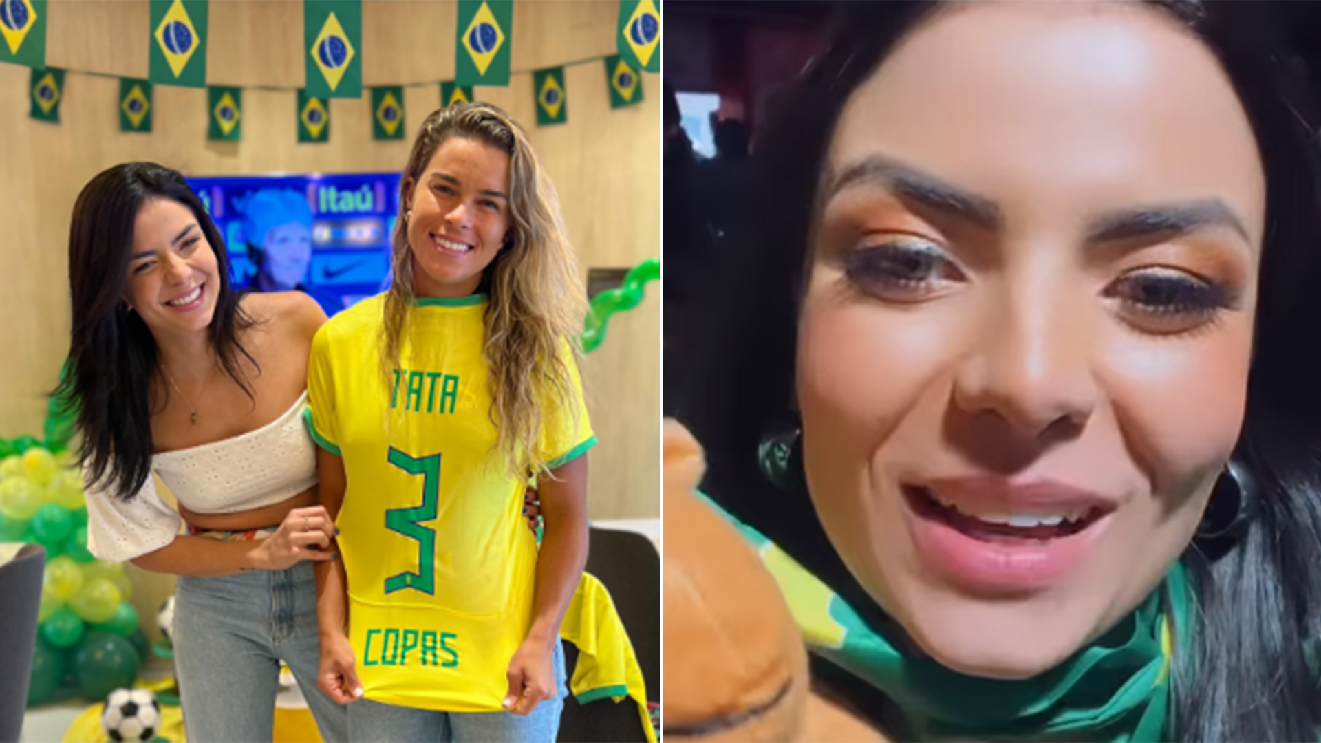 Namorada da jogadora Tamires Dias revela amuleto que levou para o estádio na Copa do Mundo Feminina