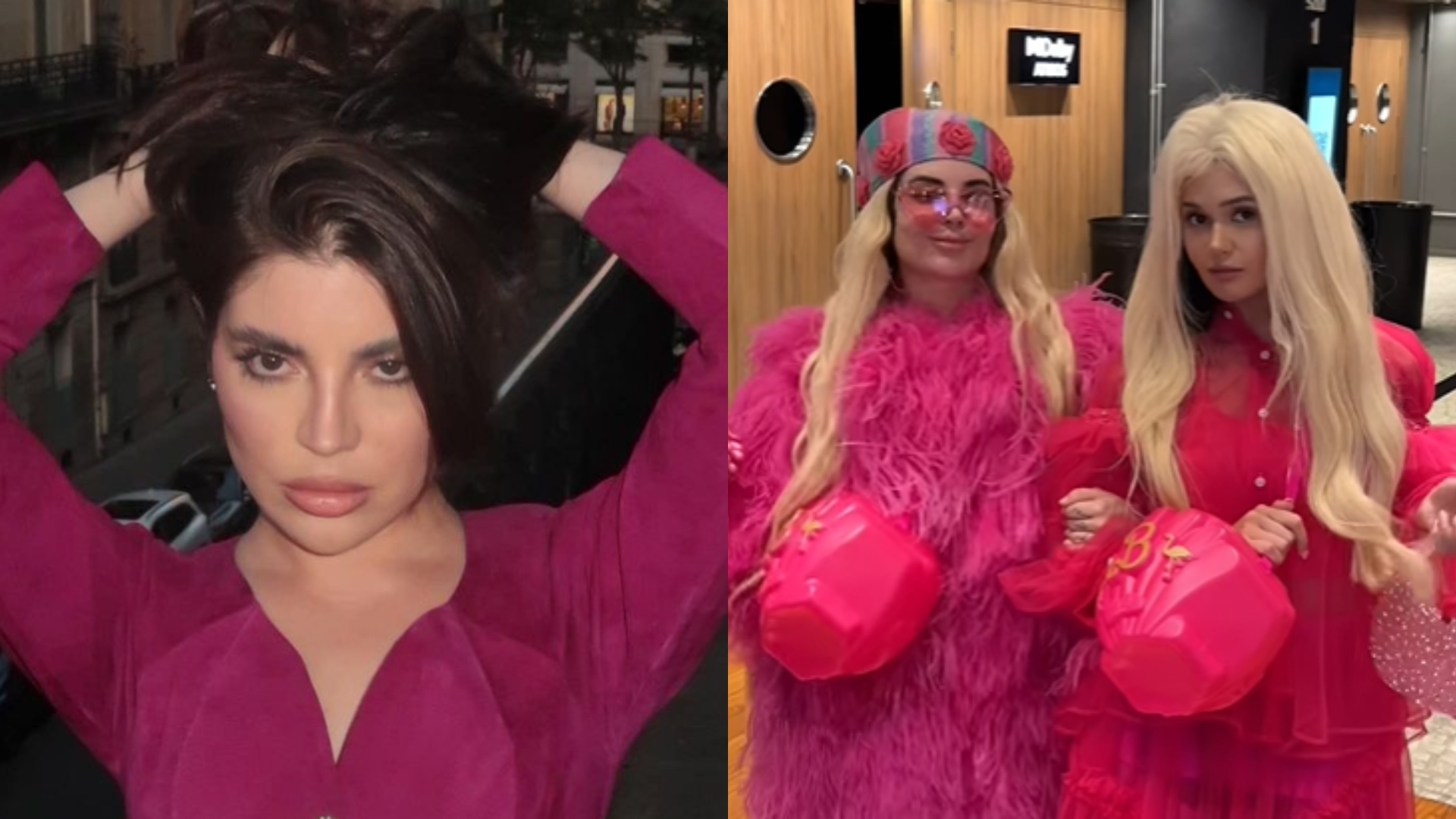 Gkay incorpora Barbie em vídeo no cinema e faz internautas rirem
