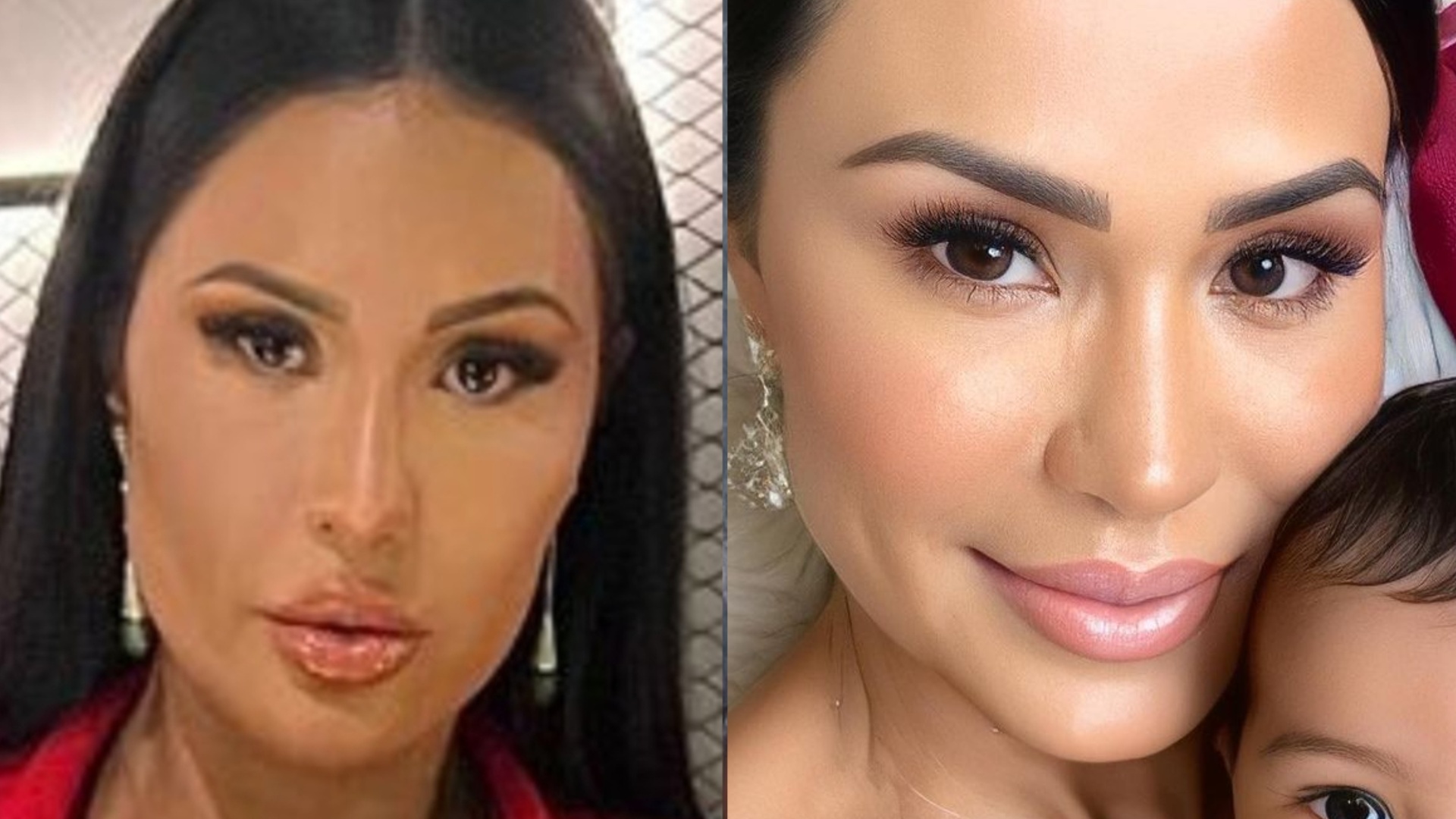 Gracyanne Barbosa enlouquece ao surgir com possível filha no colo: ‘Lindas’