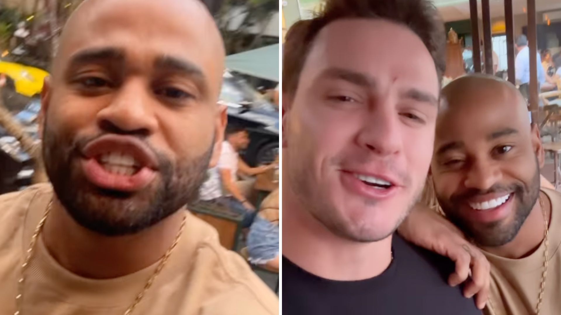 Oi? Ex-BBB Cézar Black faz pix com doação para Gustavo Benedeti: “Não pode”