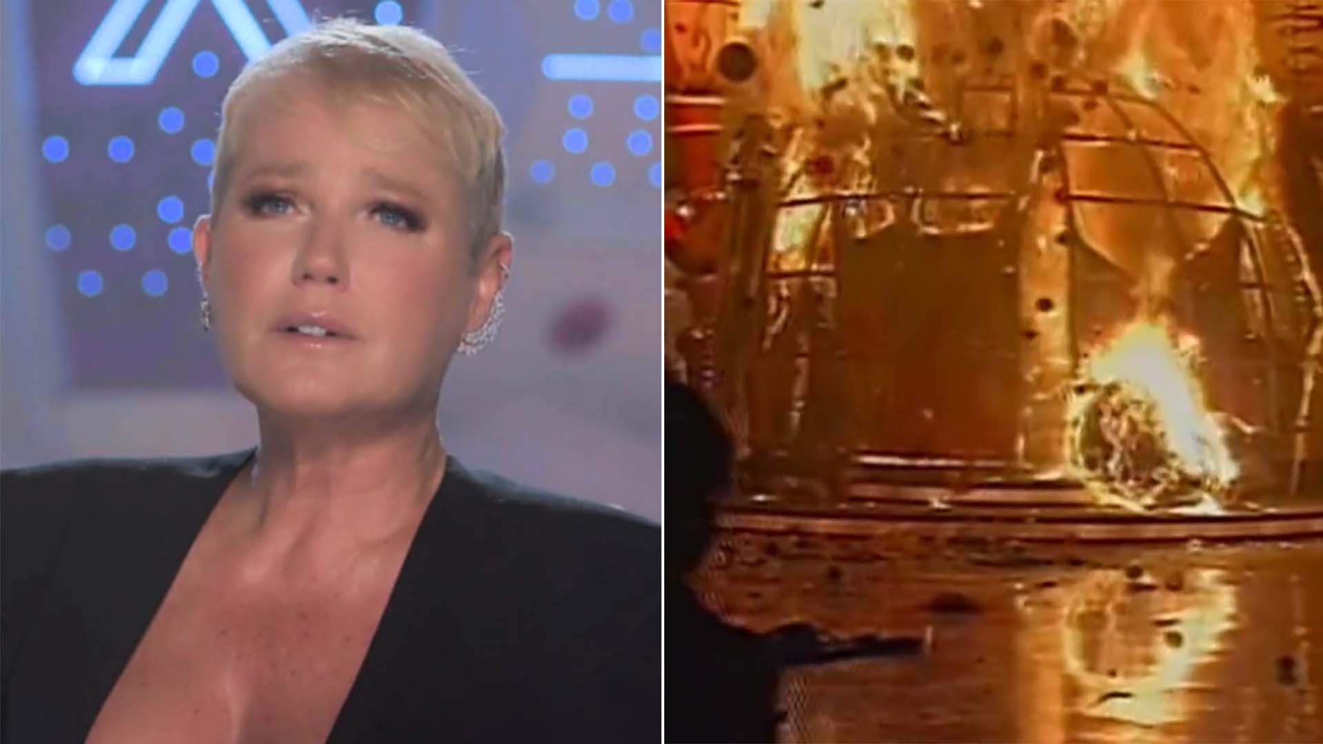 Xuxa desabafa sobre incêndio em estúdio: ‘Foi um filme de terror’