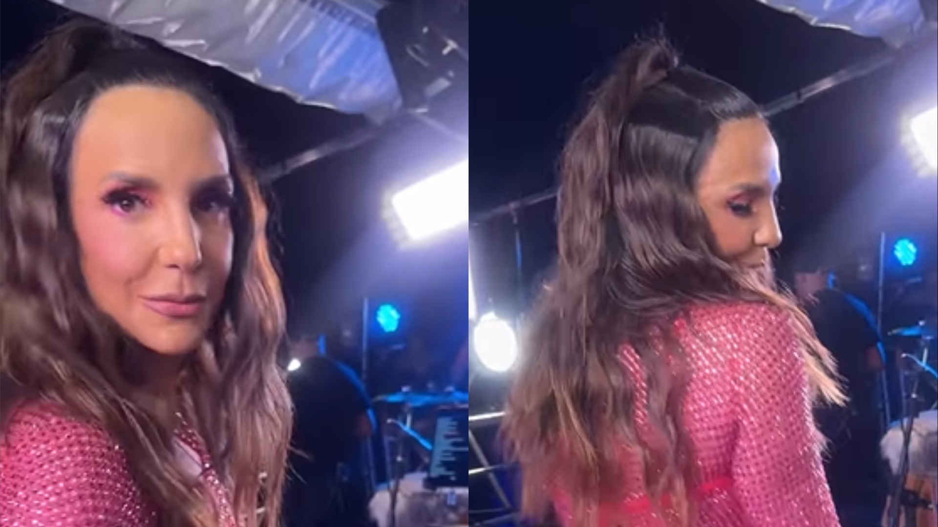 Ivete Sangalo arrasa ao apostar em look todo pink para show: ”Que Barbie!”
