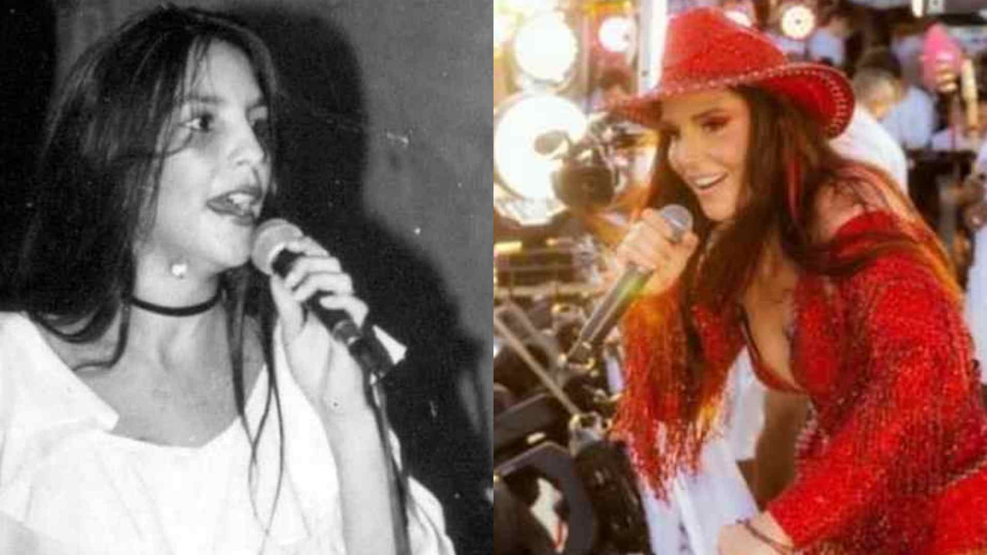 Ivete Sangalo celebra 30 anos de carreira com ‘antes e depois’: “Deu tudo certo”