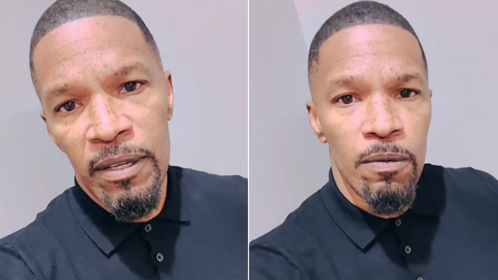 Jamie Foxx fala sobre sua saúde após internação misteriosa: ‘Tubos saindo de mim’