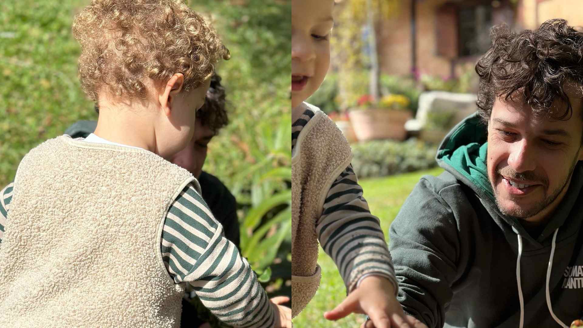 Jayme Matarazzo encanta ao surgir na natureza com o filho: “Família linda”