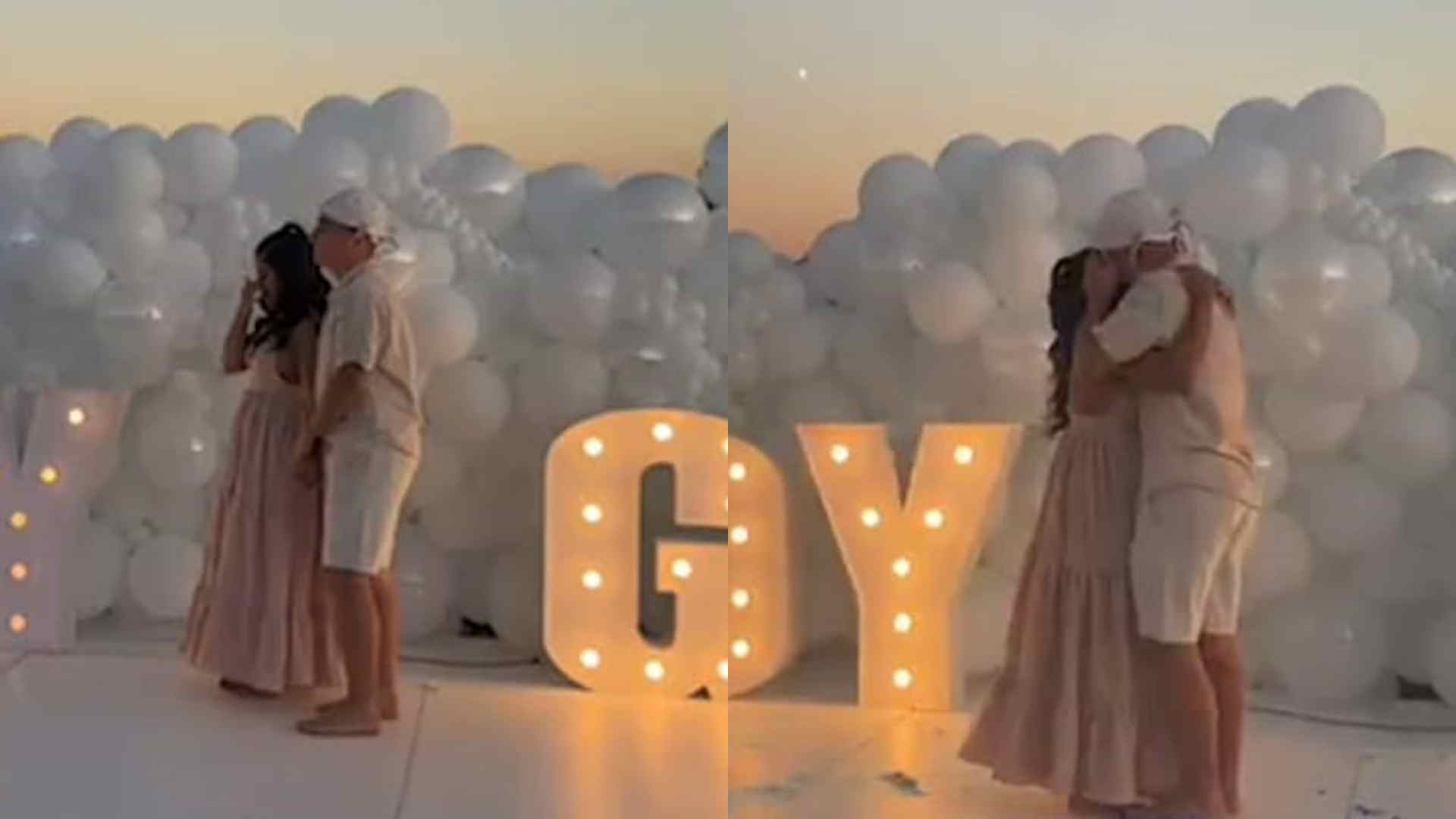 Em chá revelação, João Gomes e Ary Mirelle descobrem sexo do primeiro bebê