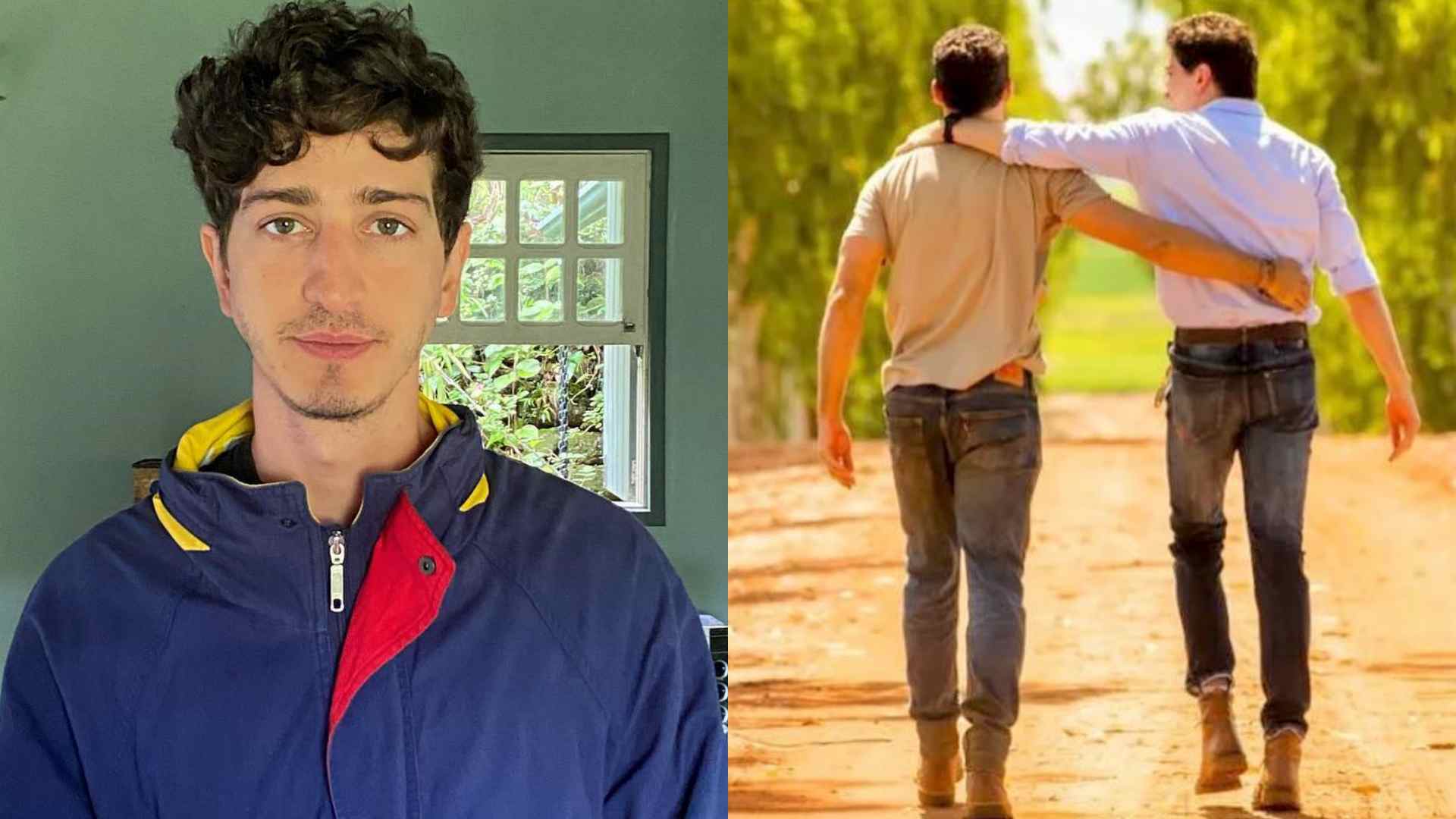 Johnny Massaro exalta parceria com Cauã Reymond: “Irmandade”
