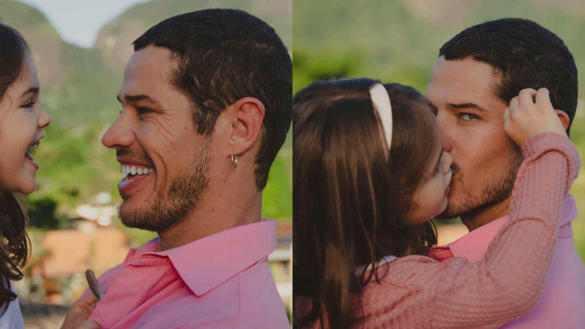 José Loreto surge em cliques encantadores com a filha: “Meu eterno amor”