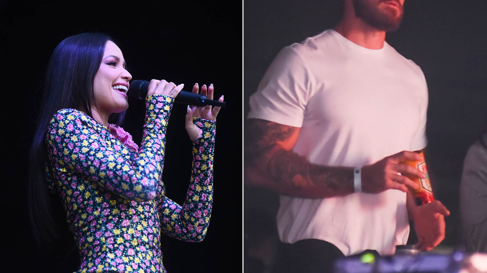 Tá rolando? Suposto affair de Juliette acompanha a cantora em dia de show