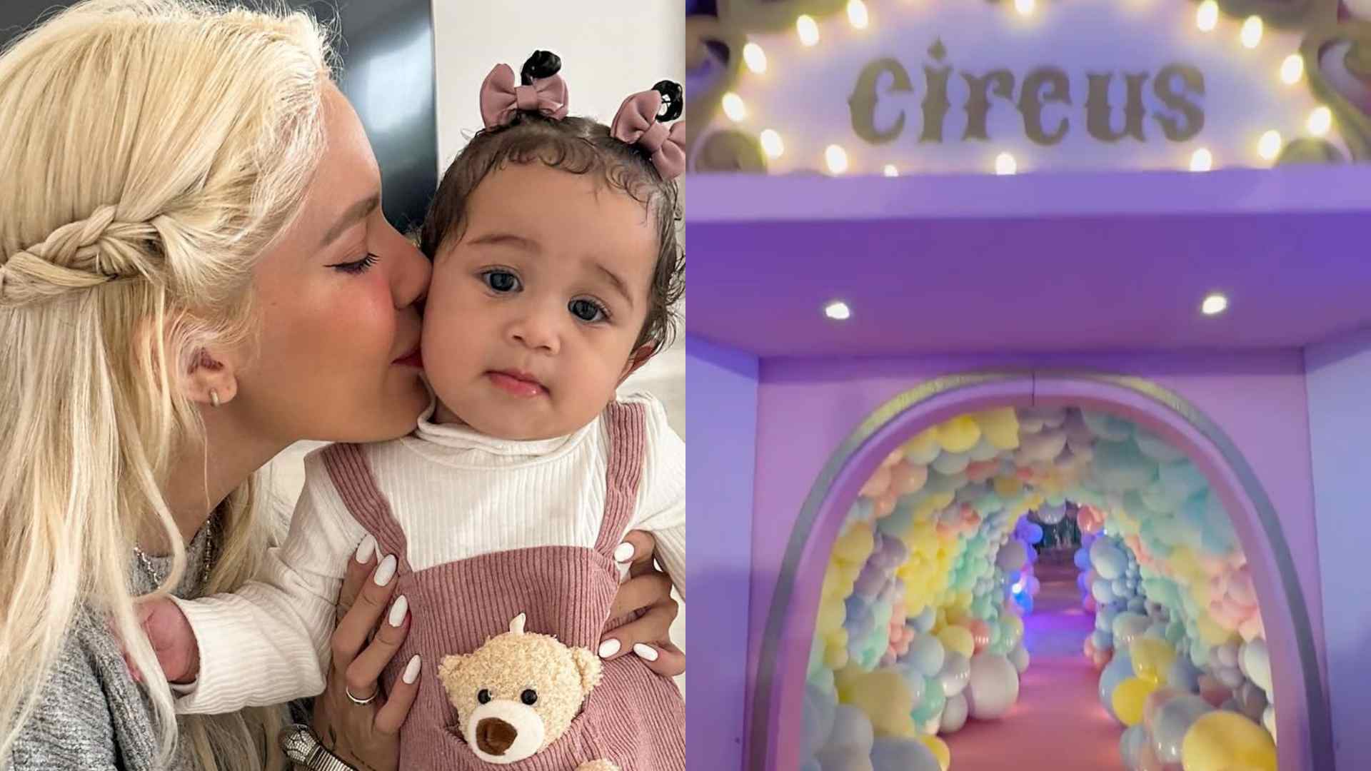 Karoline Lima mostra detalhes da festa luxuosa da filha com Éder Militão