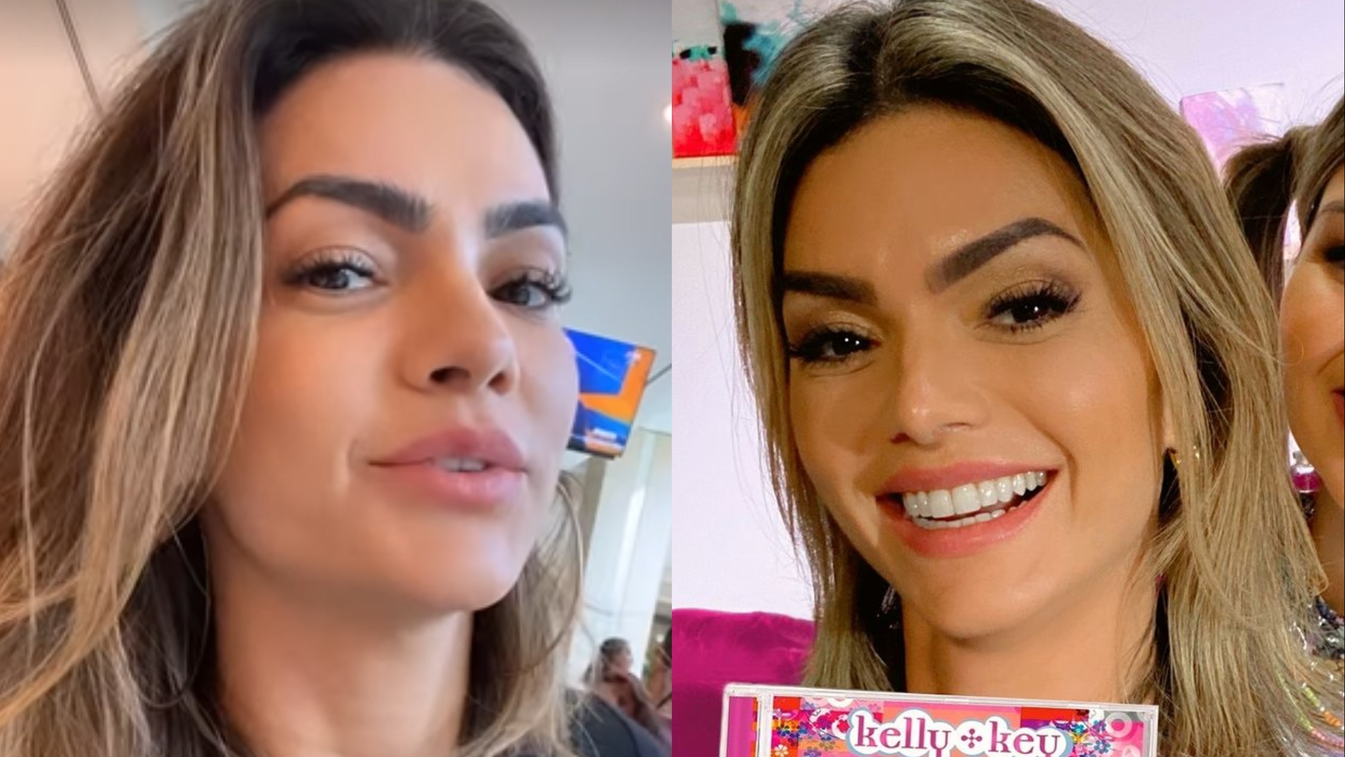 Iguais! Kelly Key é confundida com a própria filha em shopping