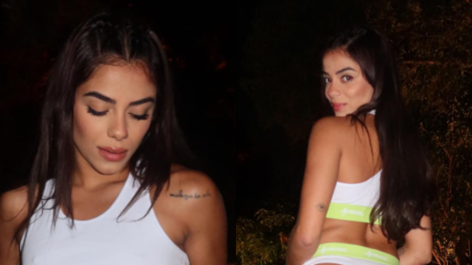 De lingerie, Key Alves coloca bumbum para jogo em meio a boatos de affair com Vini Jr