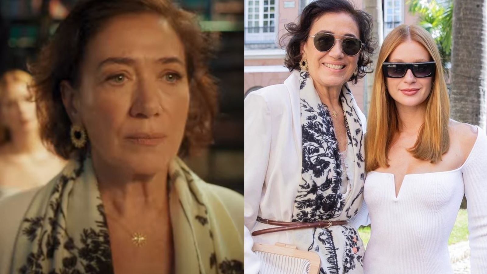 Lilia Cabral exalta parceria com Marina Ruy Barbosa em ‘Fuzuê’: ‘Vejo evolução’
