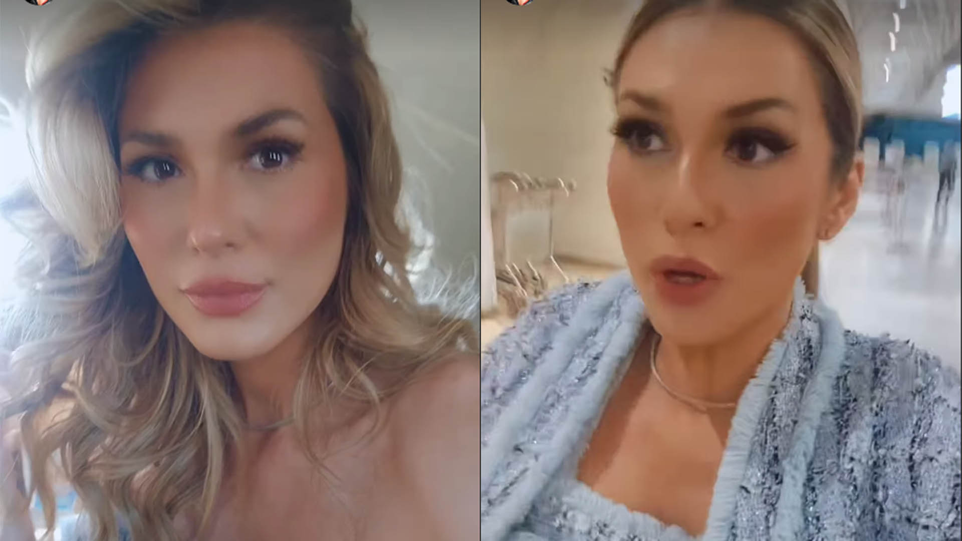 Lívia Andrade se atrasa para o início do Domingão com Huck ao vivo. Saiba o motivo!