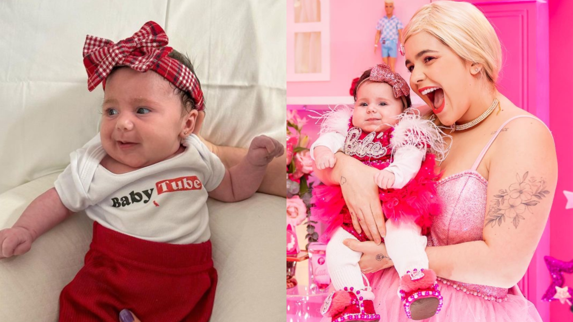 Viih Tube usa inteligência artificial para imaginar aparência de filha enquanto cresce