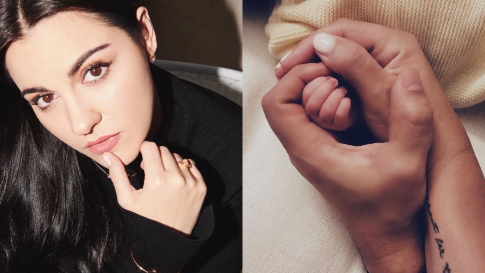 Ex-integrante do RBD, Maite Perroni revela o rosto de sua filha, Lía