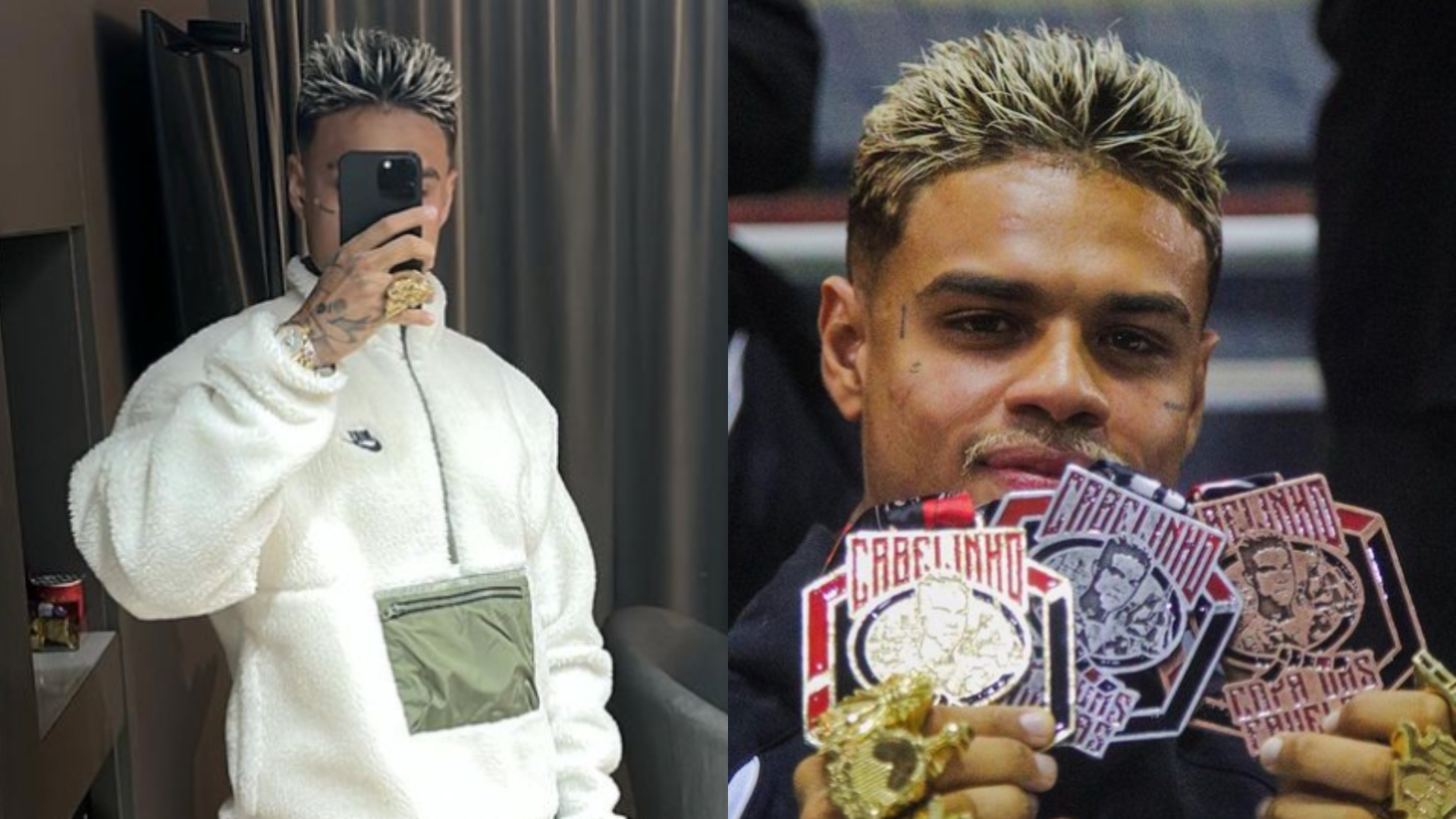 MC Cabelinho aparece em fotos com relógios luxuosos de quase meio milhão