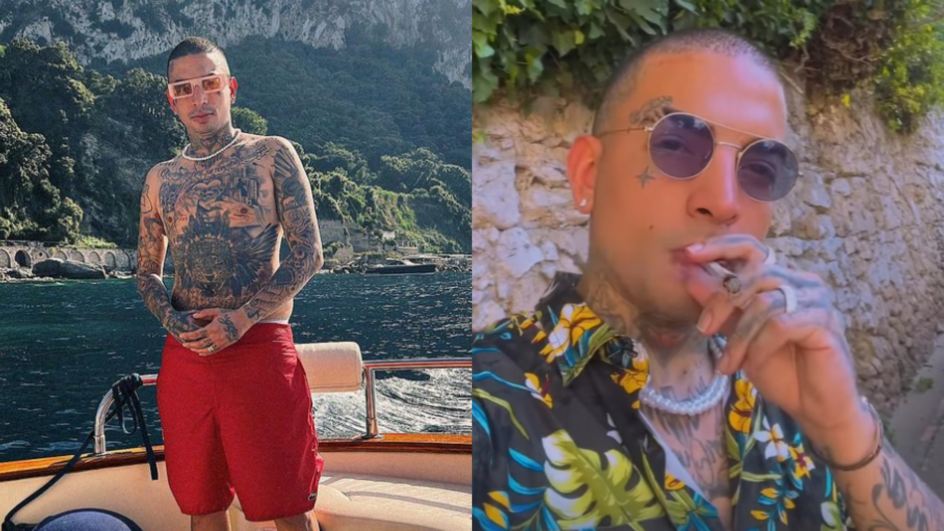 MC Guimê aparece fumando cigarro suspeito durante viagem pela Itália e se explica