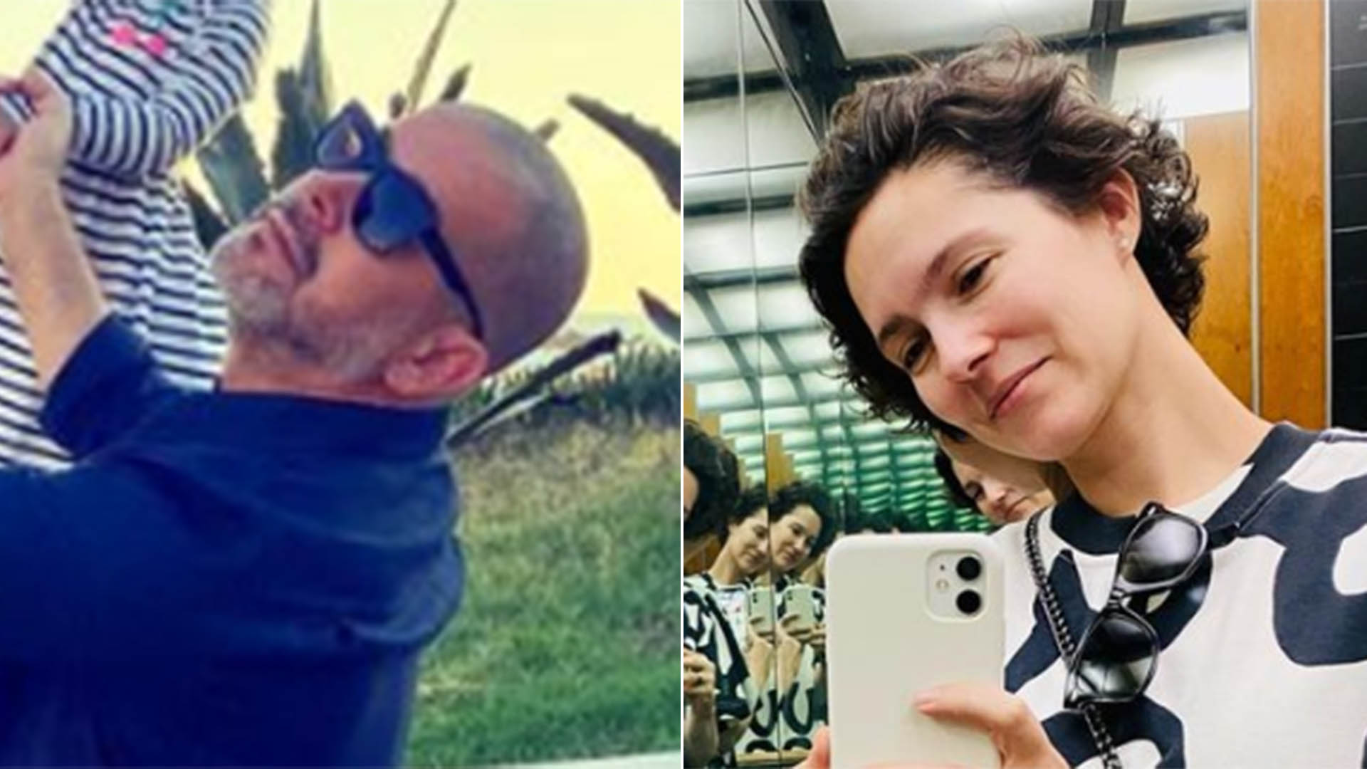 Murilo Benício surge em primeira foto com a filha da namorada, Cecilia Malan
