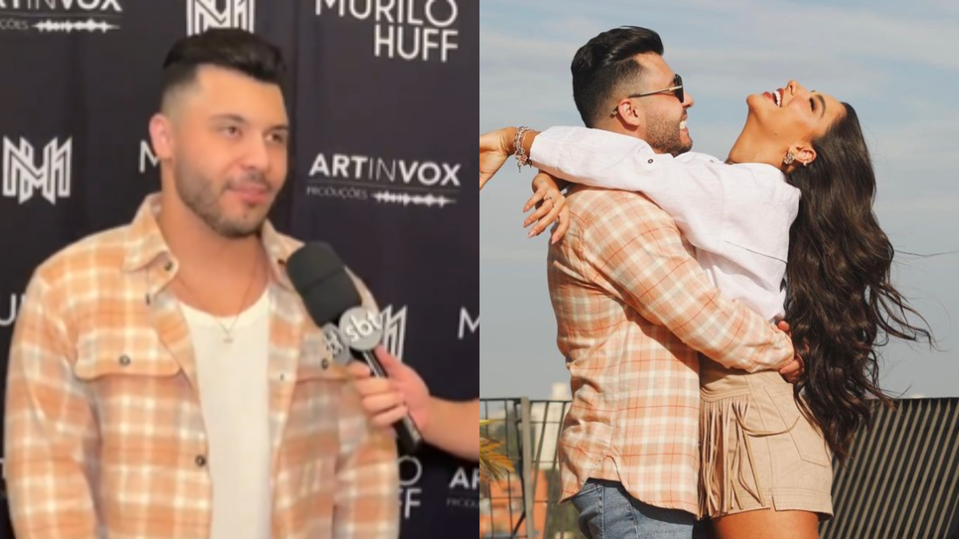 Murilo Huff detalha começo do namoro com Gabriela Versiani e se declara: ‘Apaixonado’