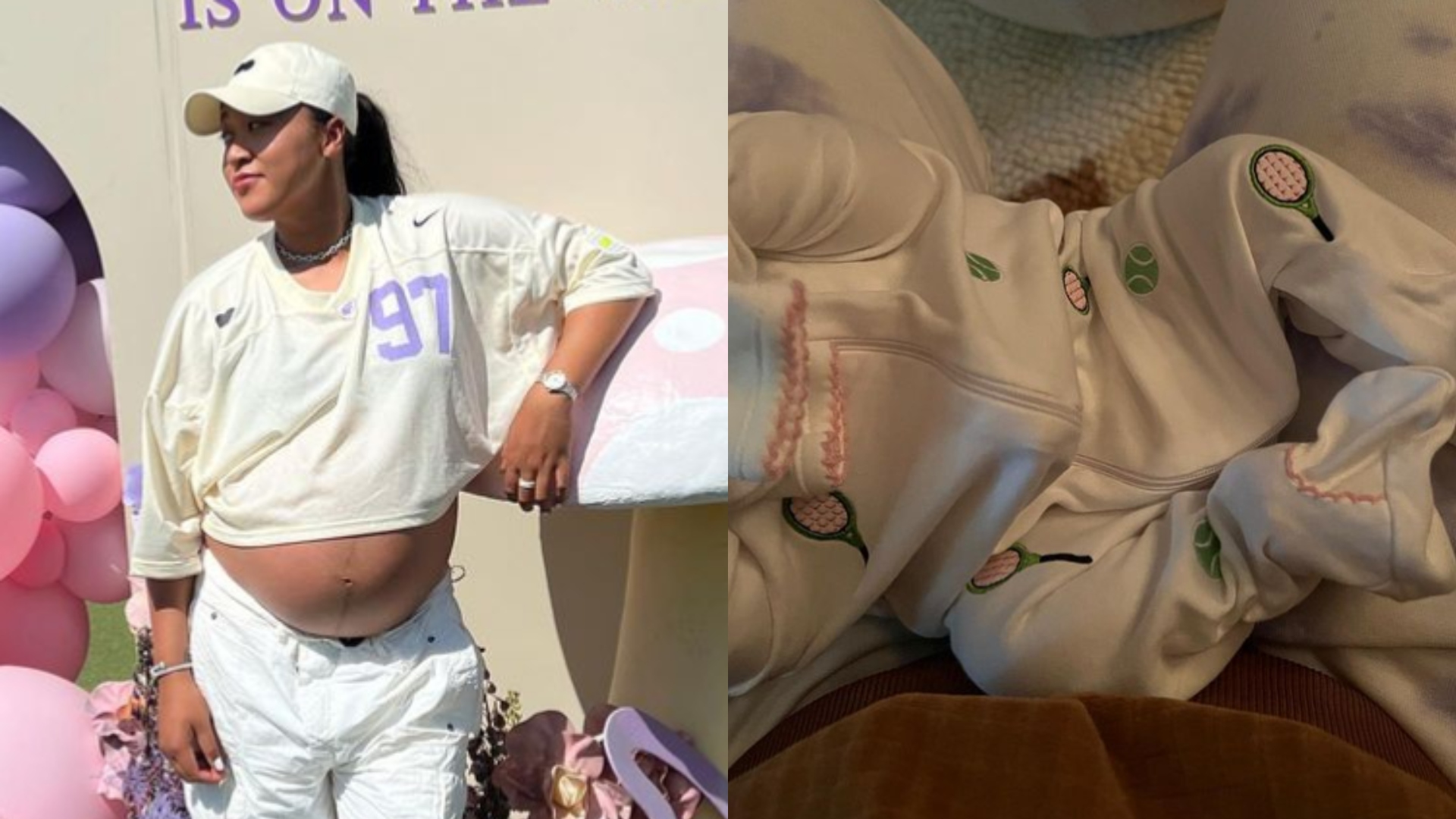 Naomi Osaka encanta ao mostrar primeira foto de filha com rapper Cordae