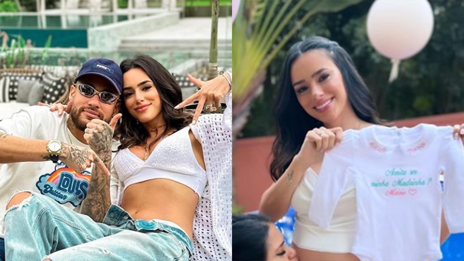 Saiba quem é a madrinha da filha de Neymar Jr e Bruna Biancardi