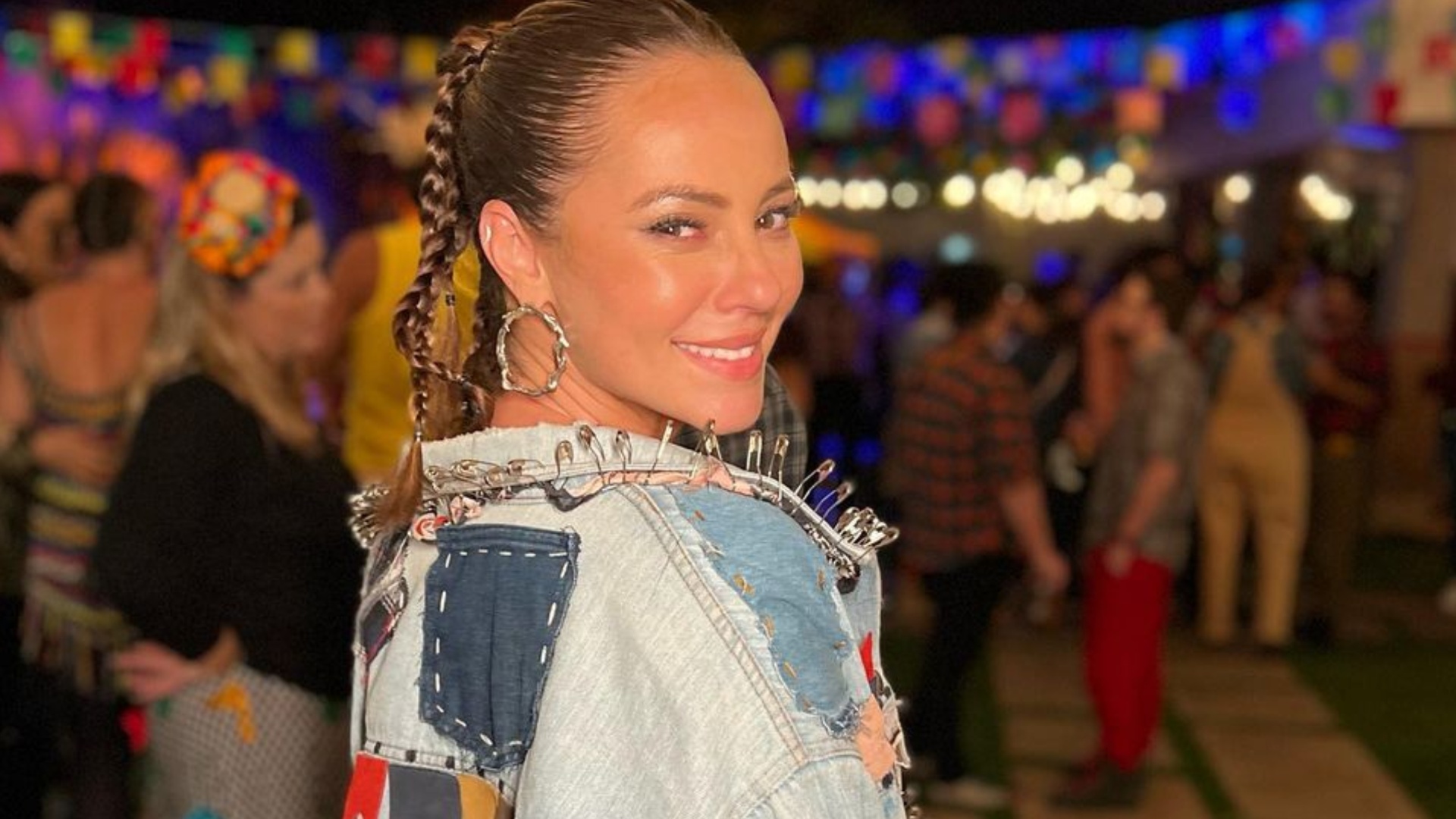 Que luxo! Paolla Oliveira dá festa junina para famosos em sua casa: ‘Coisa boa’
