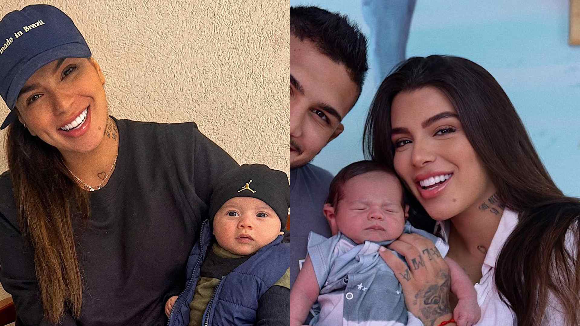 Petra Mattar posta primeiro clique ao lado do pai de seu filho