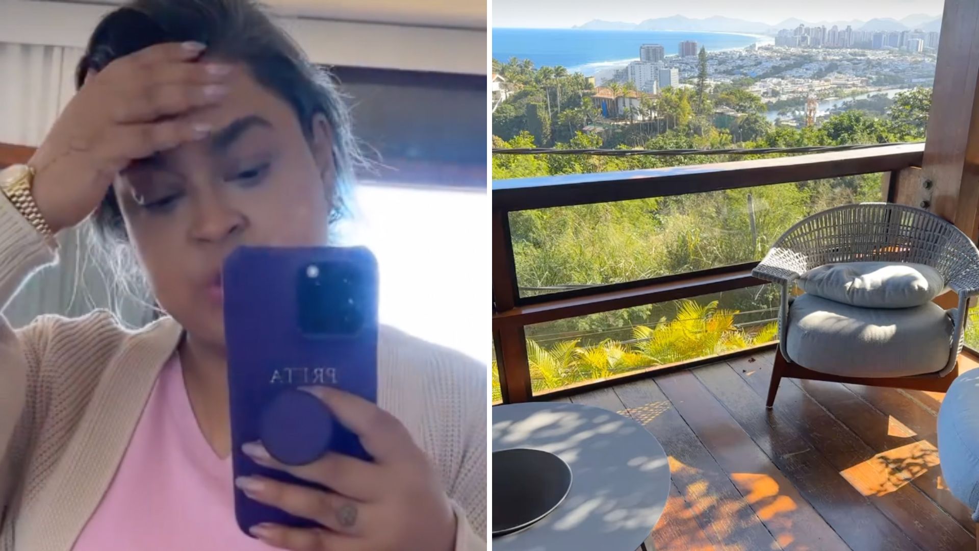 Um verdadeiro luxo! Preta Gil mostra apartamento gigante com vista inacreditável