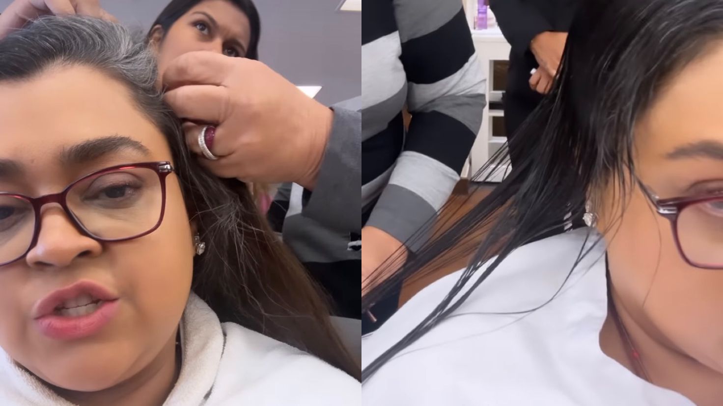Preta Gil tem dia de beleza em salão e coloca aplique novo!