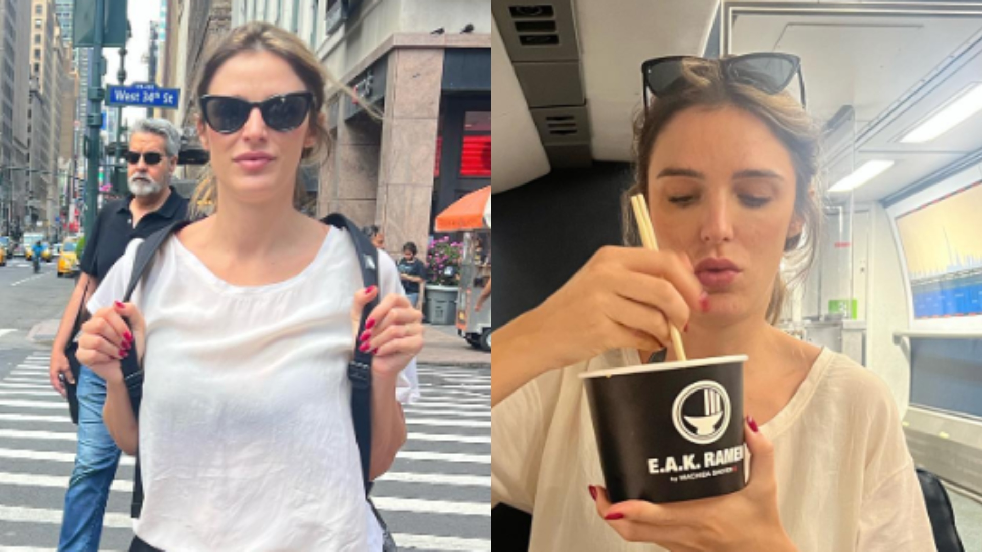 Rafa Brites mostra perrengue chique ao viajar com Felipe Andreoli por Nova York