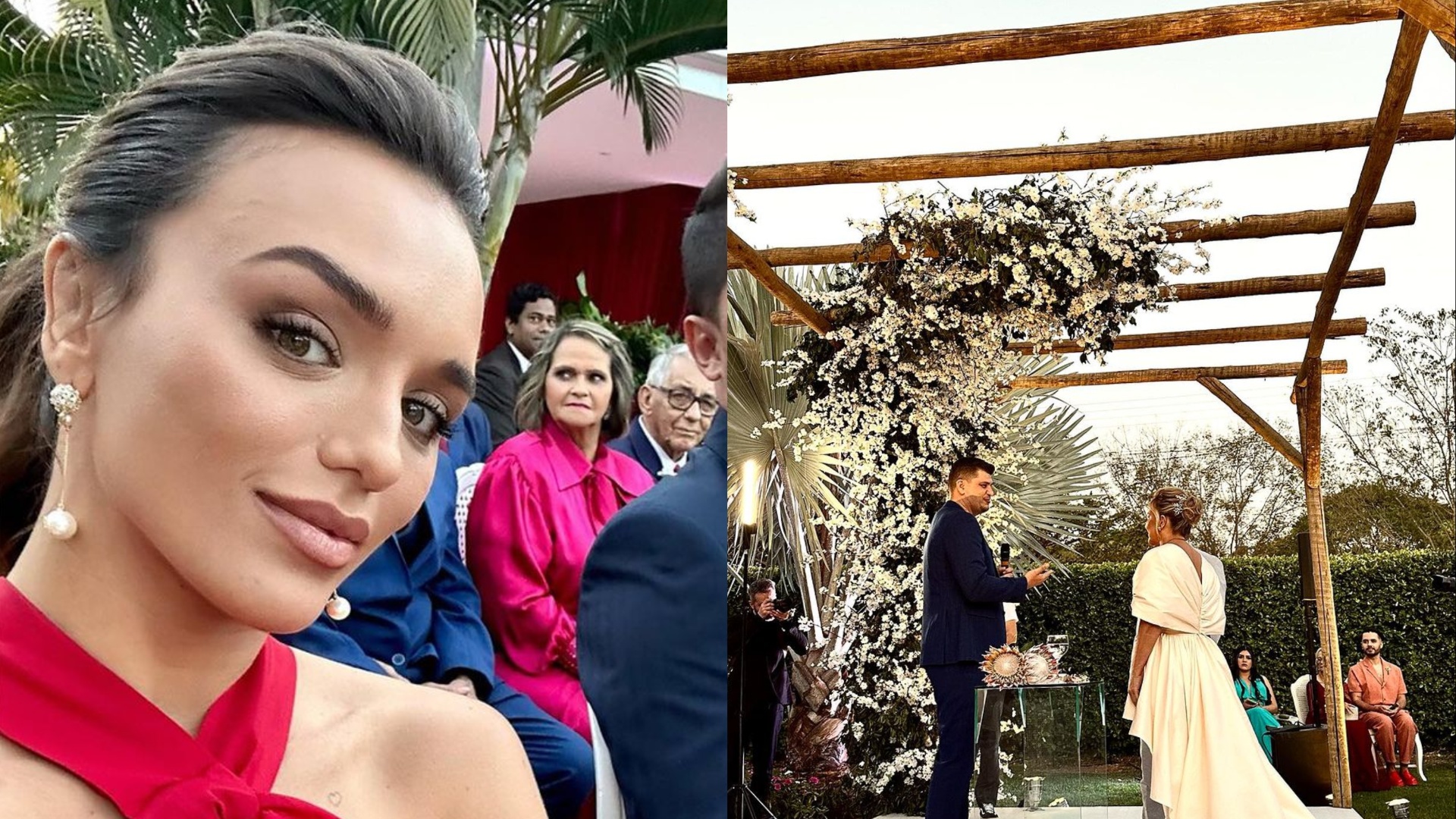 Rafa Kalimann se emociona ao exibir detalhes do casamento da mãe: ”O sonho dela”