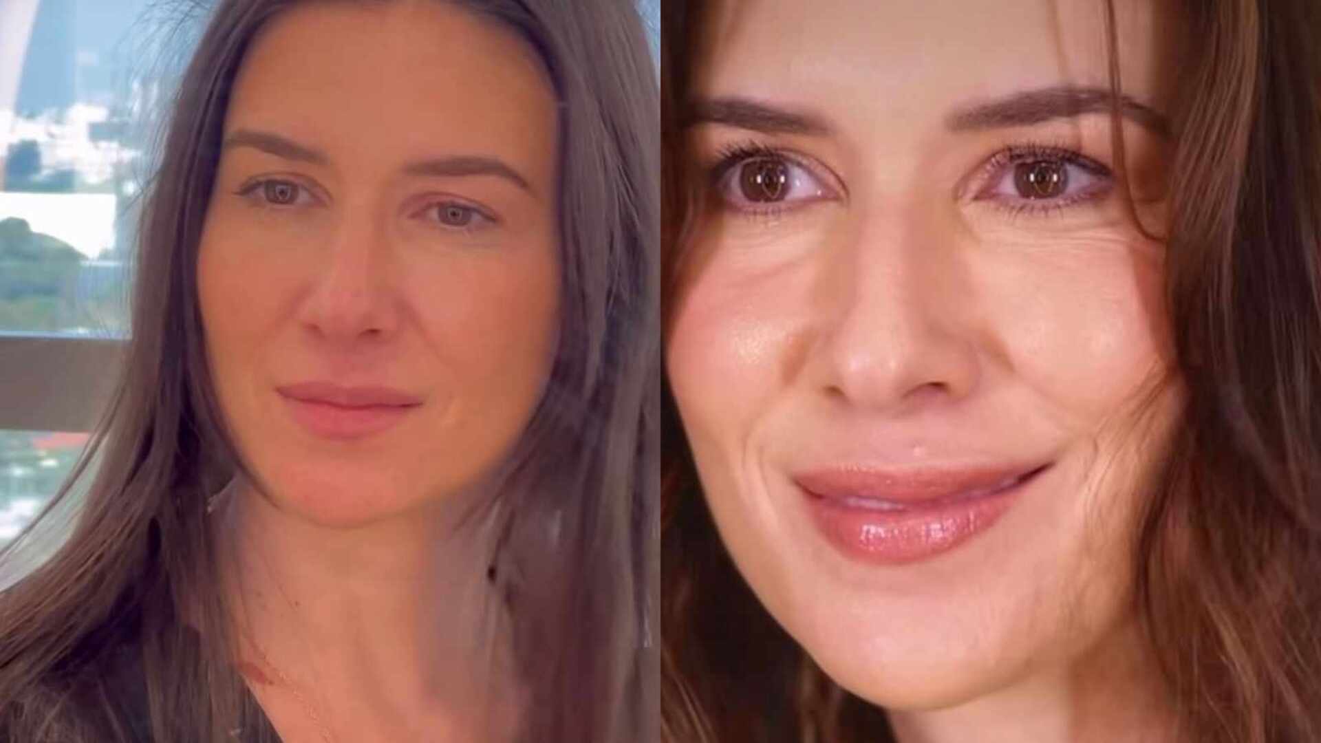 Discreta, Rebeca Abravanel surpreende com mudança ousada de visual
