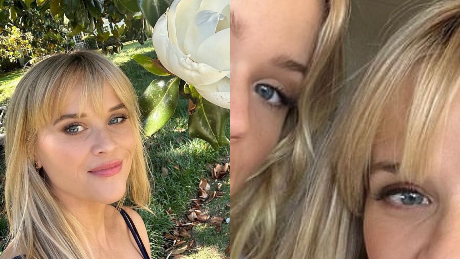 Ela cresceu! Reese Witherspoon impressiona fãs com foto com a filha
