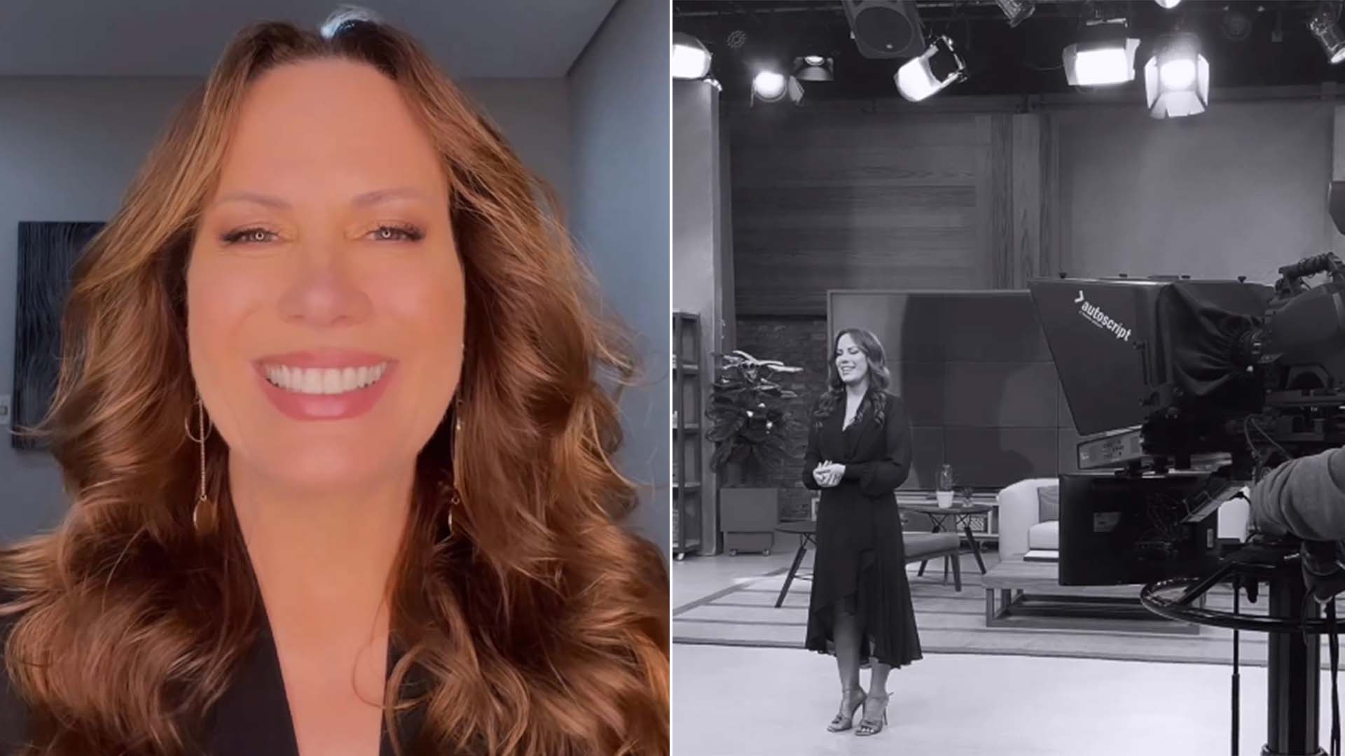 Regina Volpato grava vídeo sobre sua despedida do programa ‘Mulheres’