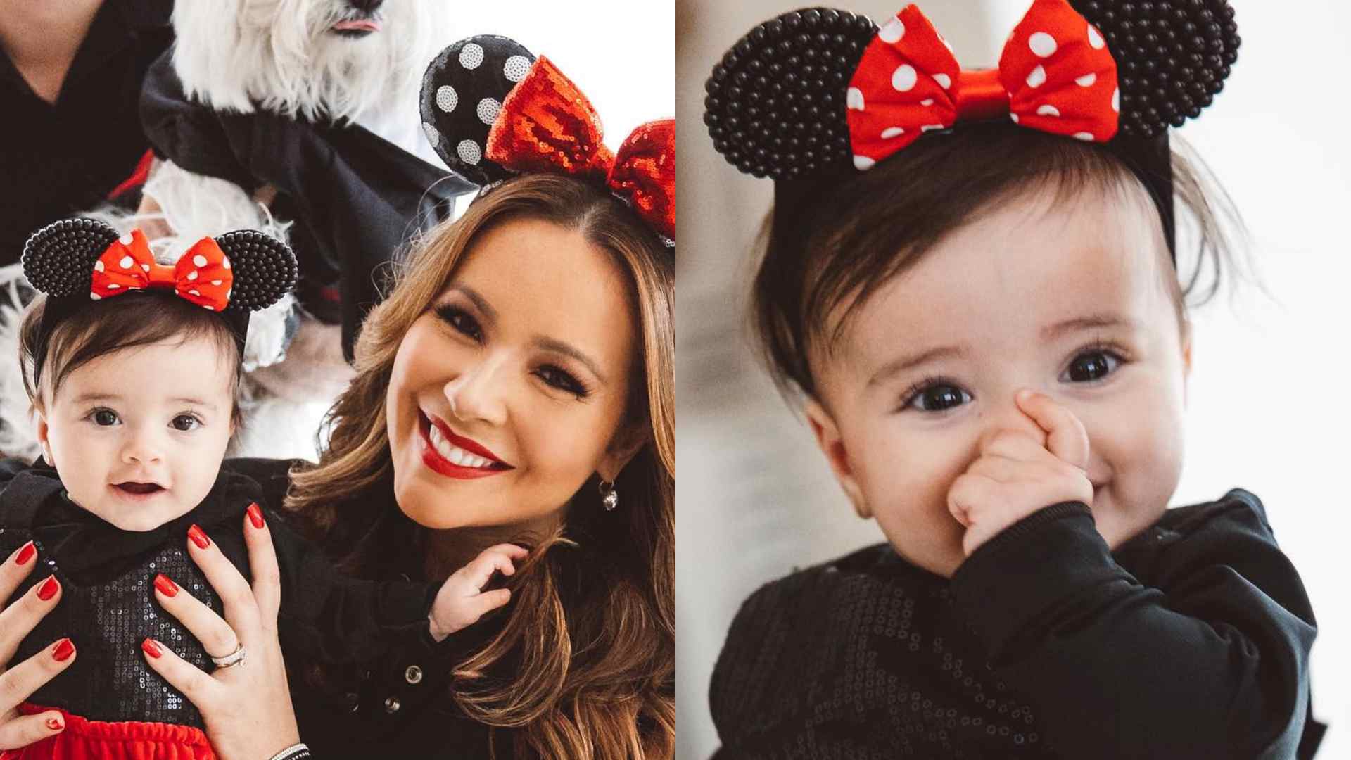 Renata Dominguez mostra a família fantasiada no mesversário da filha: “Tanto amor”