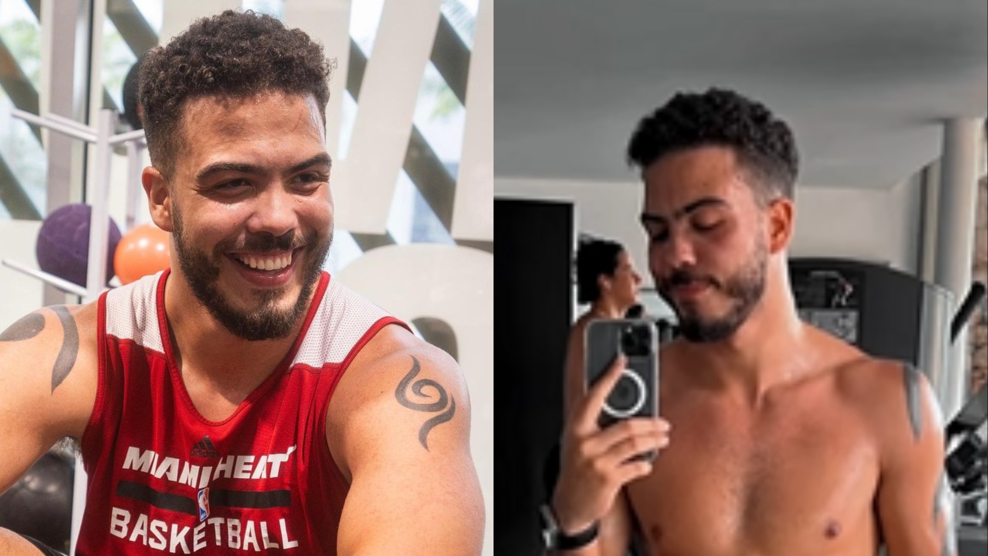 Ronald, filho de Ronaldo, surpreende ao mostrar antes e depois de treinos pesados