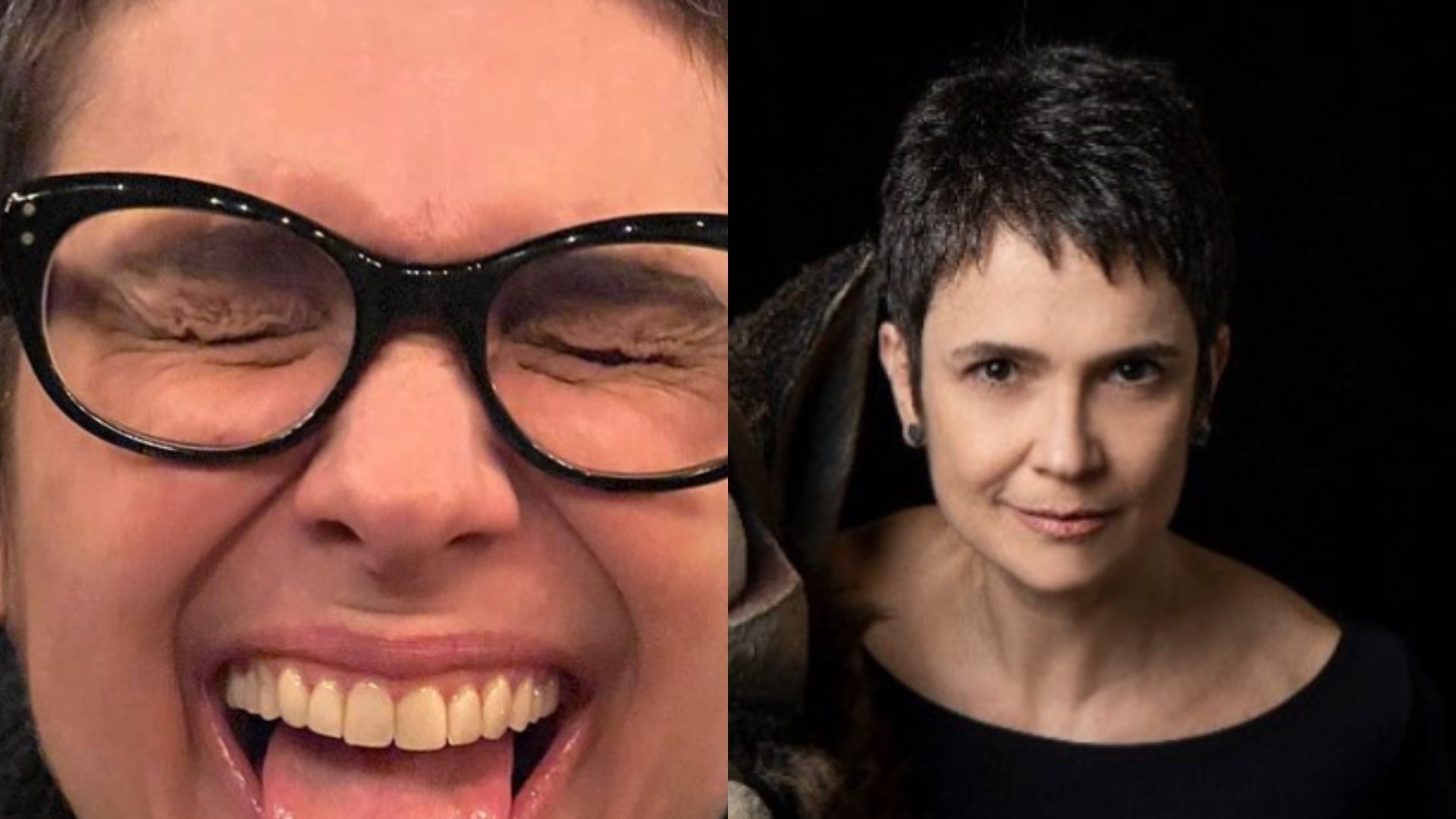 Sandra Annenberg come inseto e brinca: ‘Patinhas grudam na língua e na garganta’