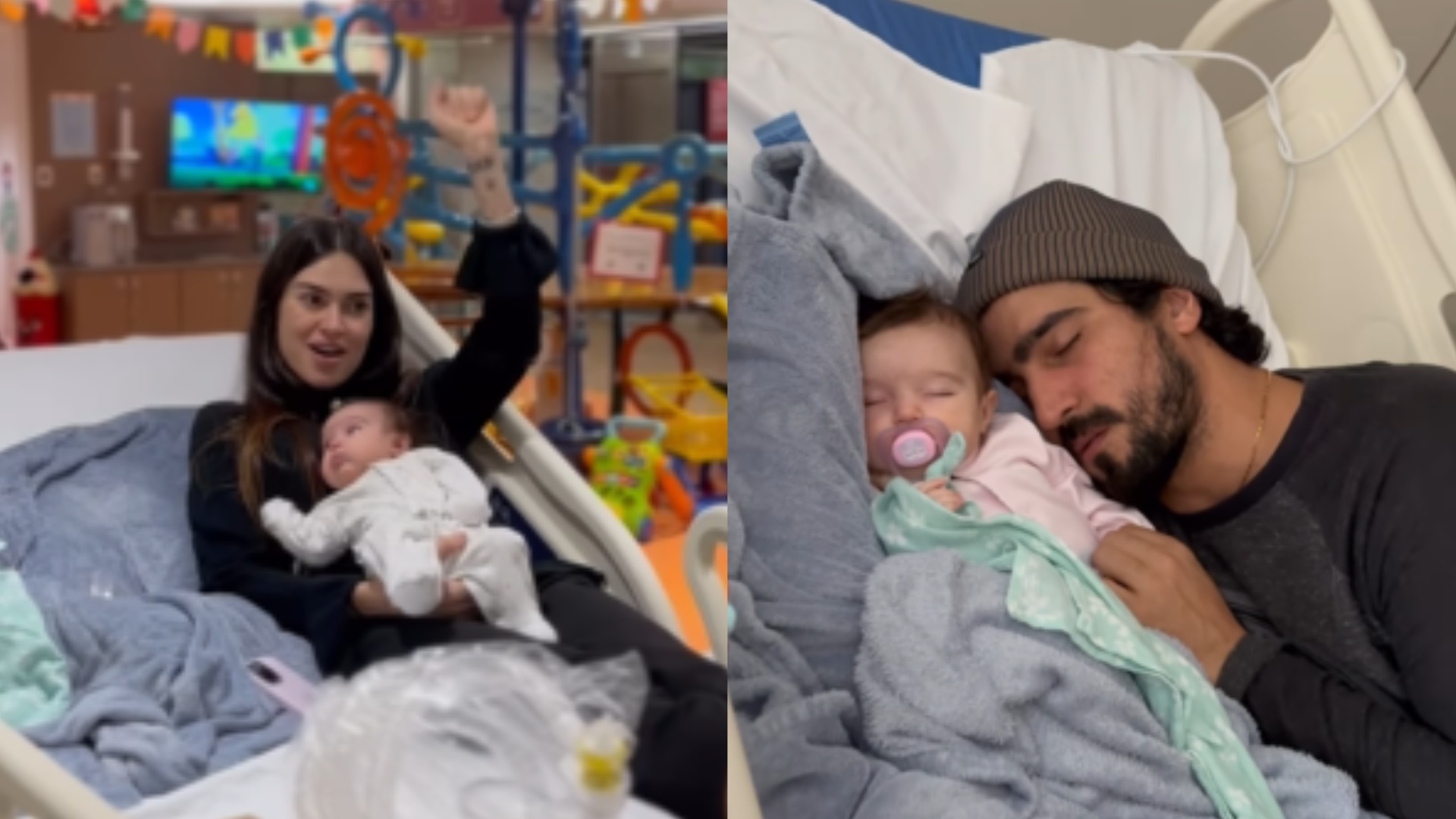 Thaila Ayala comemora um mês de cirurgia da filha, Tereza: ”Segundo aniversário”