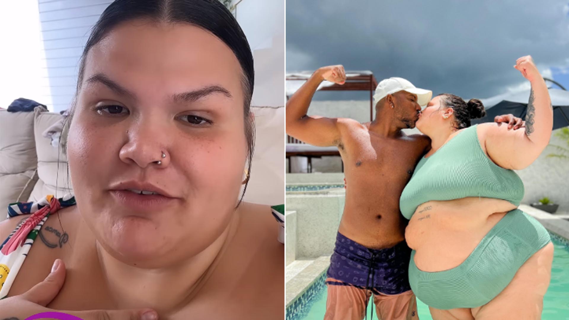 Thais Carla rebate boatos de que pagava para o marido ficar com ela: ‘Absurda’