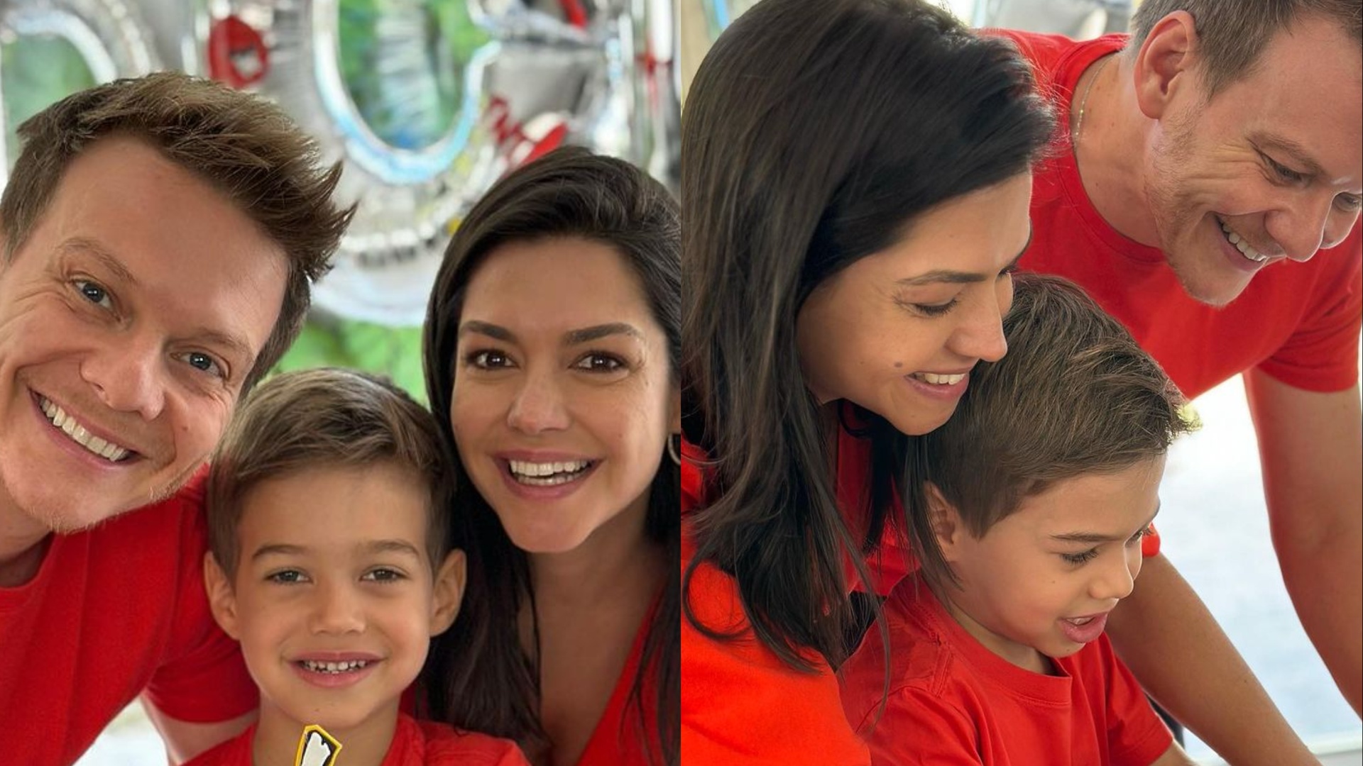 Thais Fersoza e Michel Teló celebram aniversário do filho, Teodoro: ”Menino alegria”