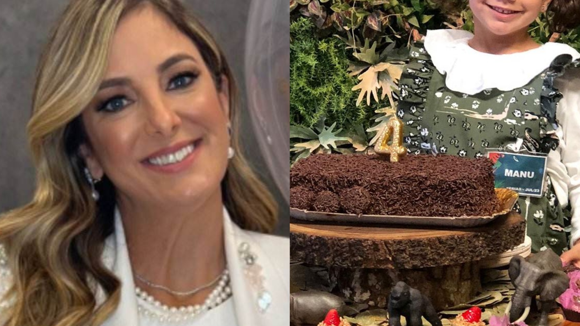 Ticiane Pinheiro mostra festa da filha em curso de férias: ‘Passou rápido’