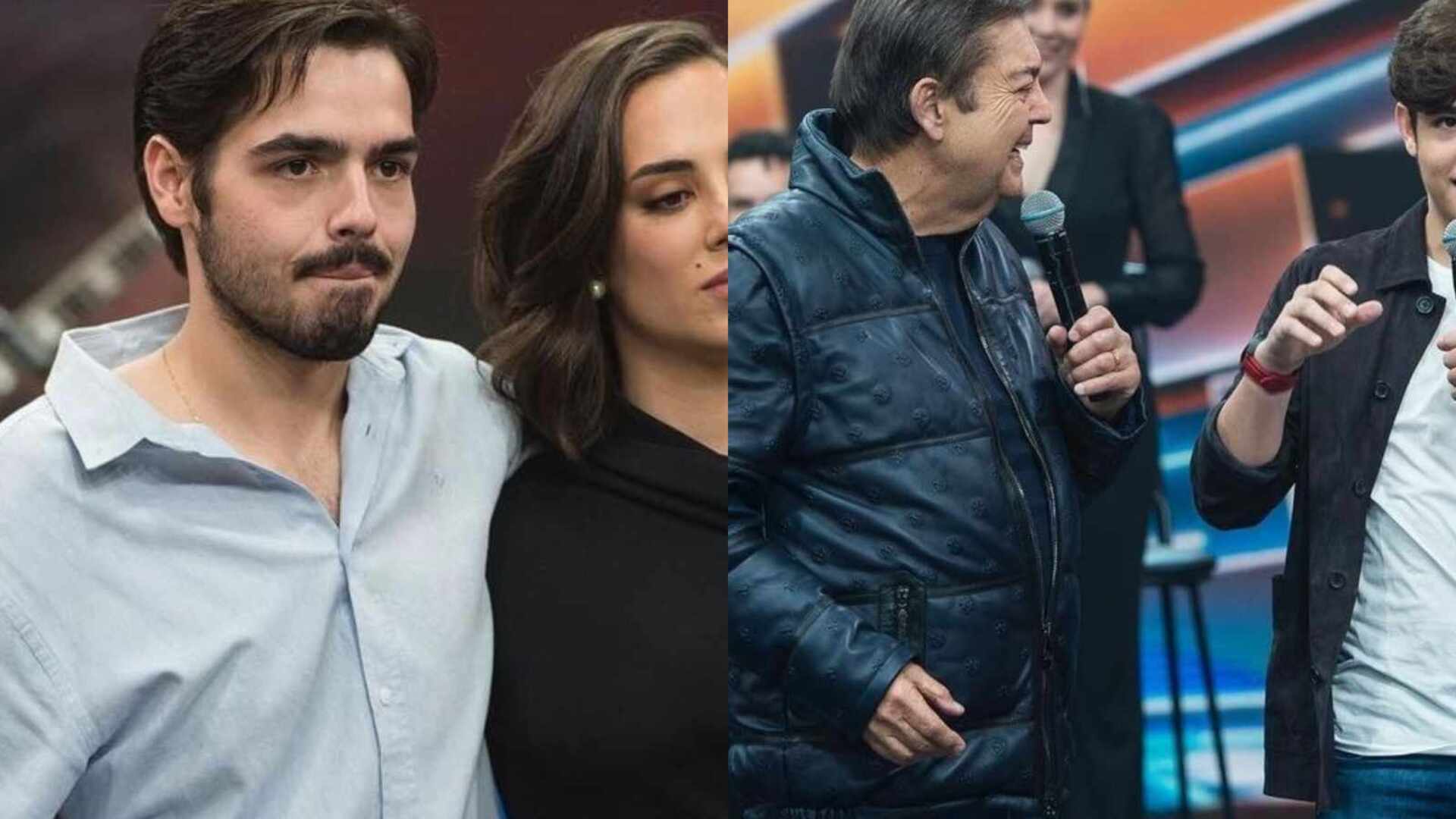 João Silva mostra estreia da irmã no último programa do ‘Faustão na Band’