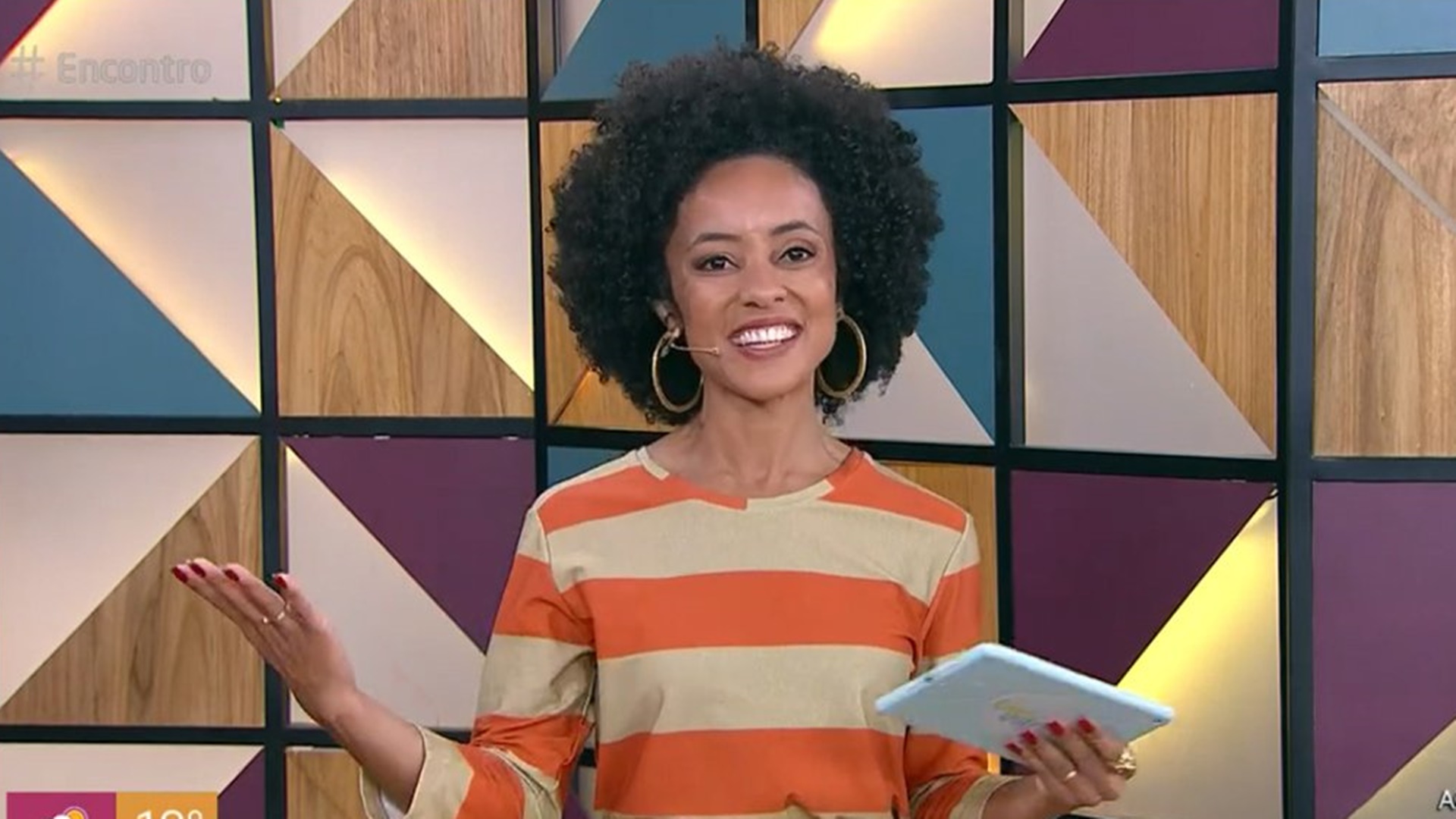 Valéria Almeida, do Encontro, iniciou carreira em jornalístico da Globo; relembre