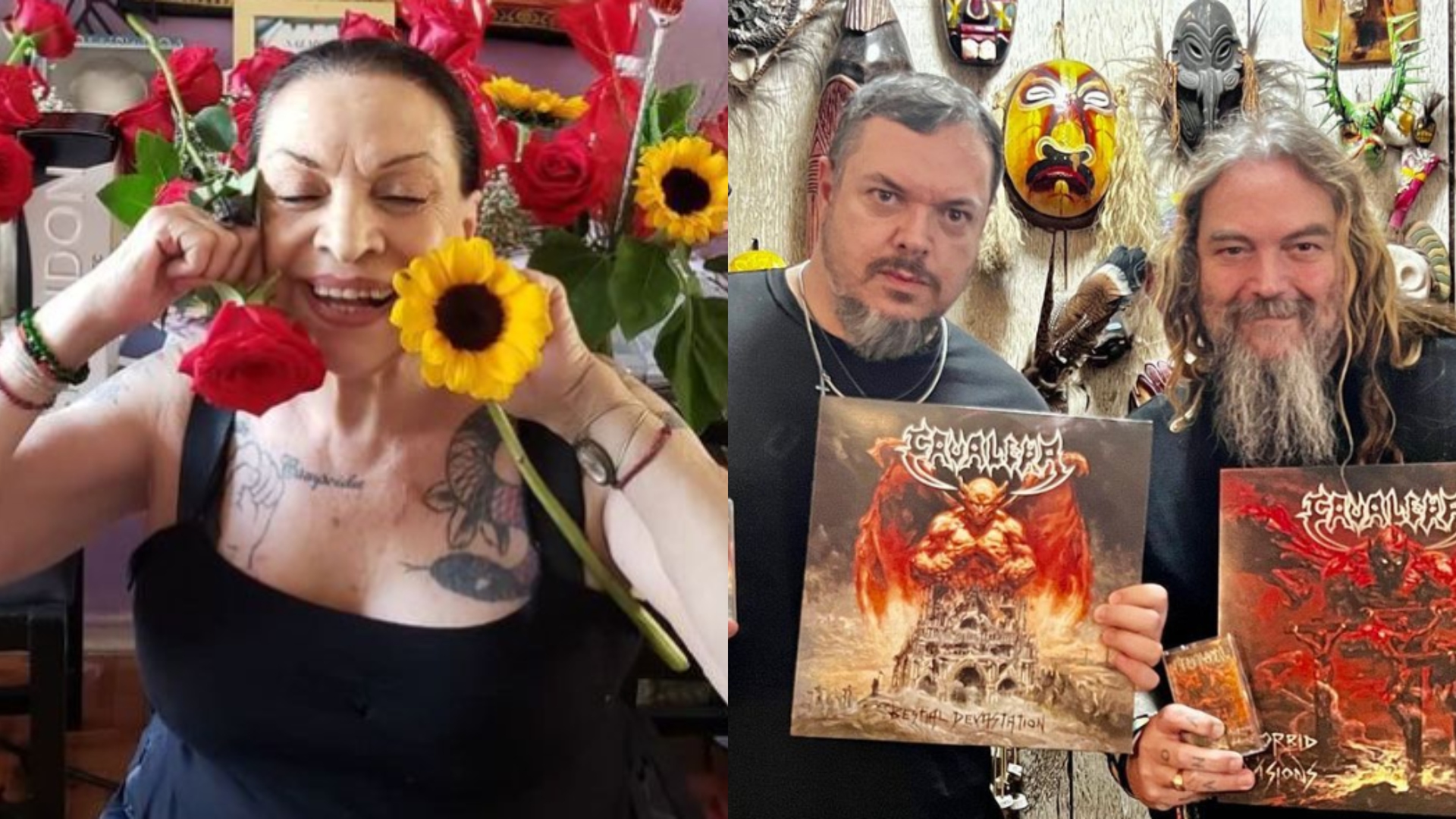 Morre mãe de Max e Iggor Cavalera, uma das responsáveis pelo sucesso do Sepultura