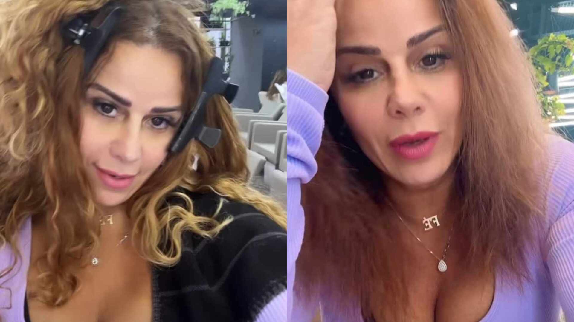 Viviane Araújo tira o mega hair e mostra cabelo verdadeiro: ‘Curto’