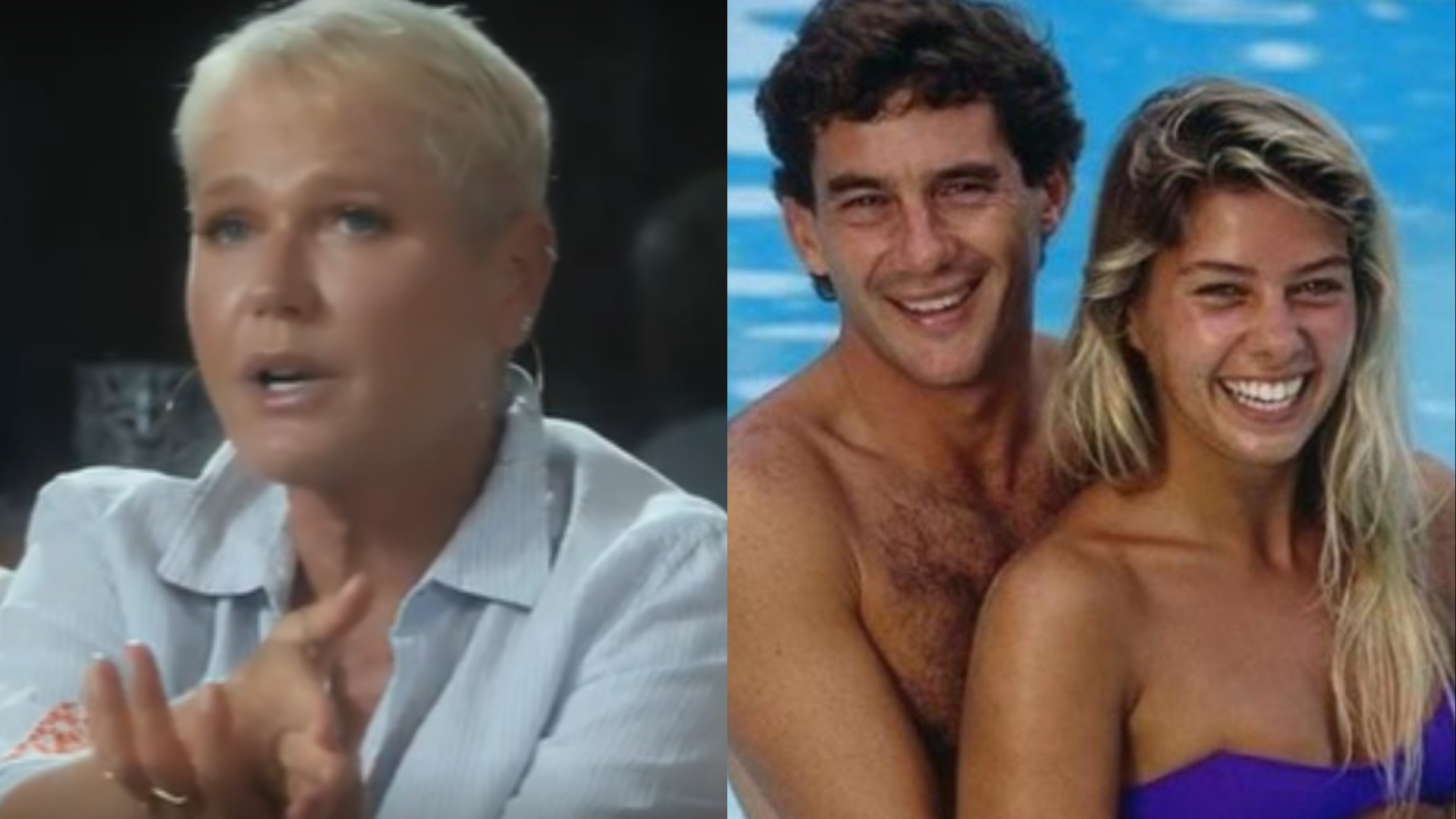 Xuxa cita Adriane Galisteu ao falar da relação com Ayrton Senna