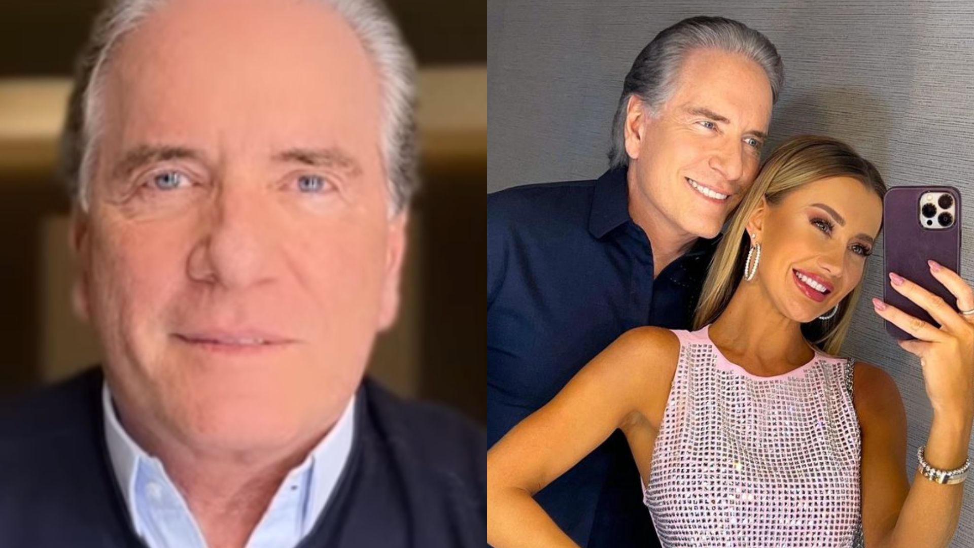 Esposa de Roberto Justus comenta estado de saúde do marido: “Perdeu quase todo o cabelo”