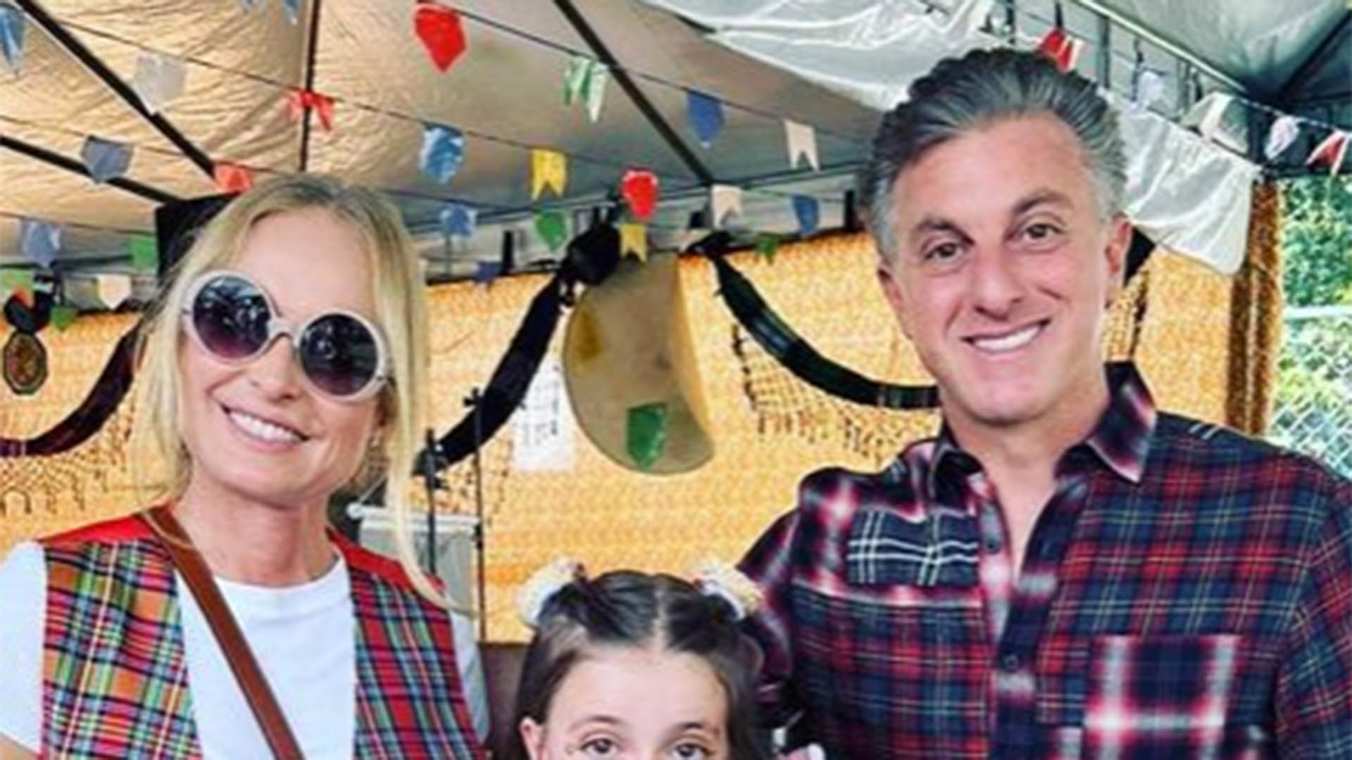 Filha de Angélica e Luciano Huck encanta ao surgir com look para Festa Junina