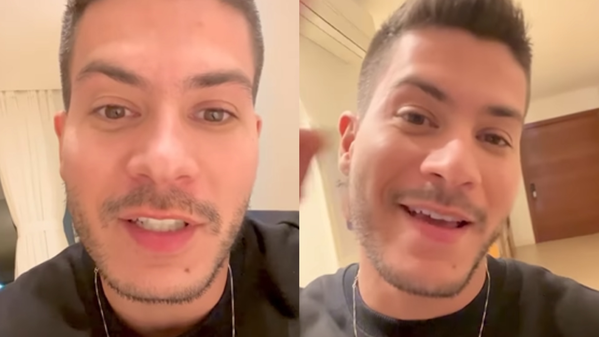 Seguidores apontam alfinetada de Arthur Aguiar com nome de ex-BBB para pet